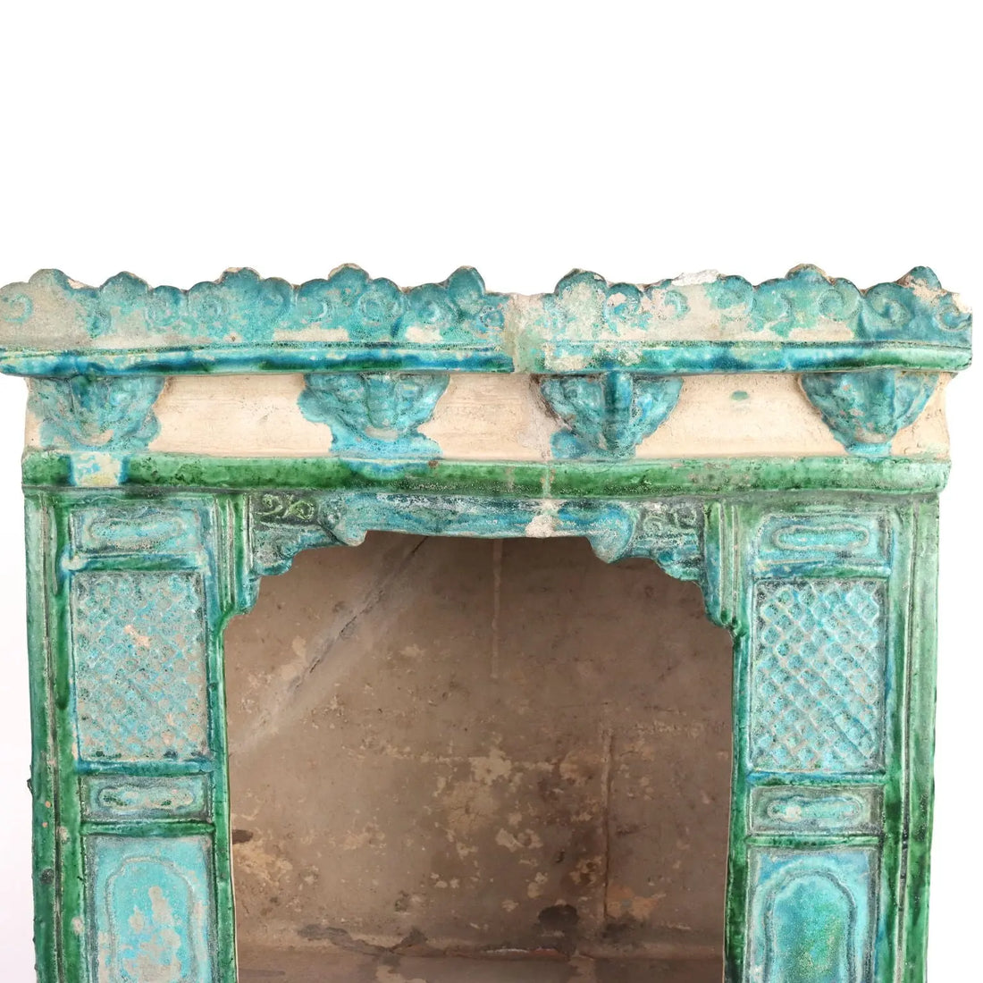 In Scale Temple Glazed Ceramic China Ming Era (1368-1644) - China, Ming Era (1368-1644) | Antiques | Ceramics Products