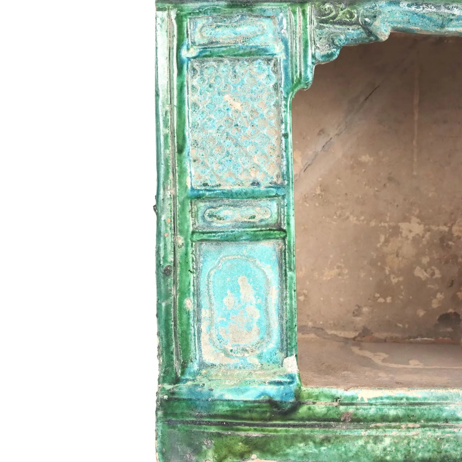 In Scale Temple Glazed Ceramic China Ming Era (1368-1644) - China, Ming Era (1368-1644) | Antiques | Ceramics Products