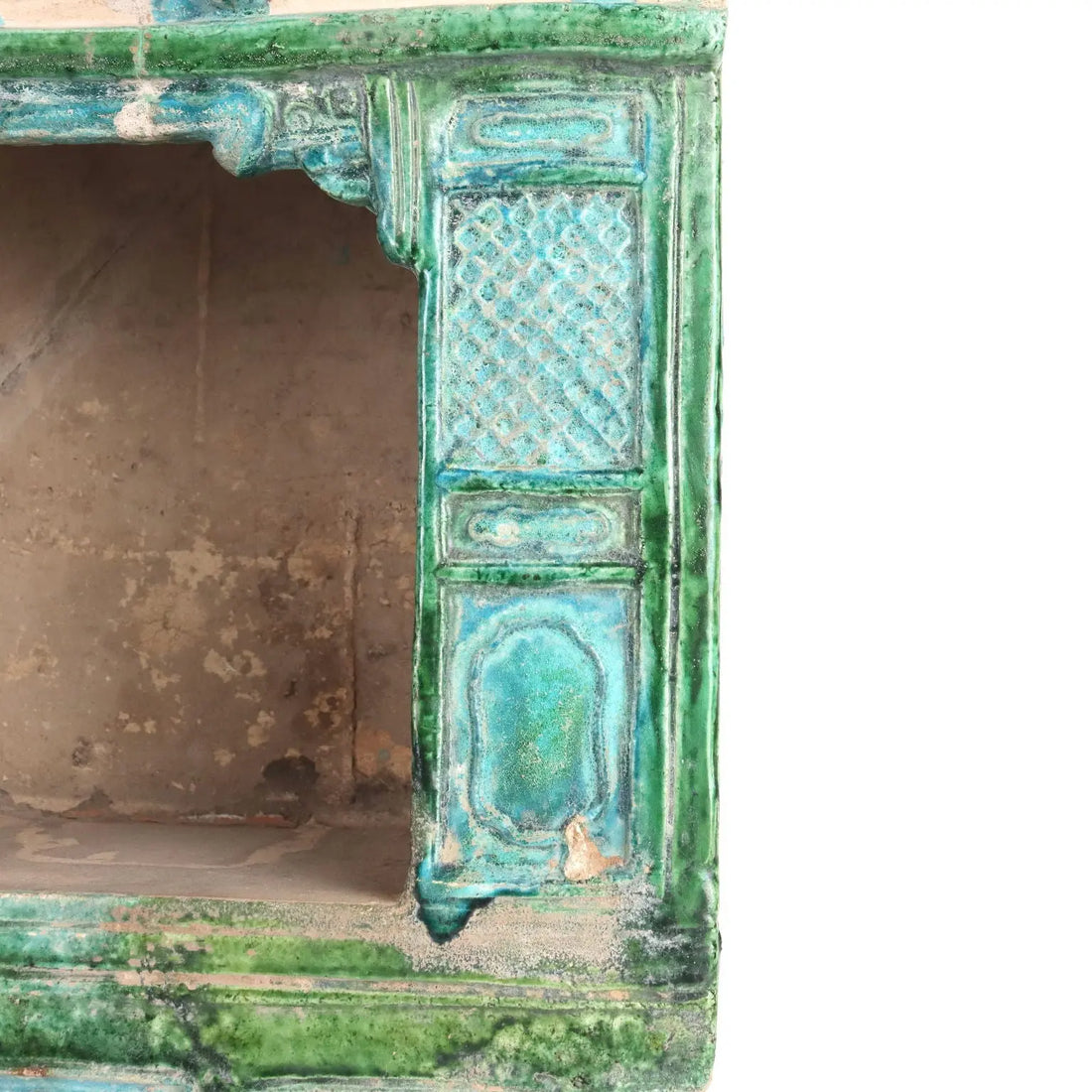 In Scale Temple Glazed Ceramic China Ming Era (1368-1644) - China, Ming Era (1368-1644) | Antiques | Ceramics Products