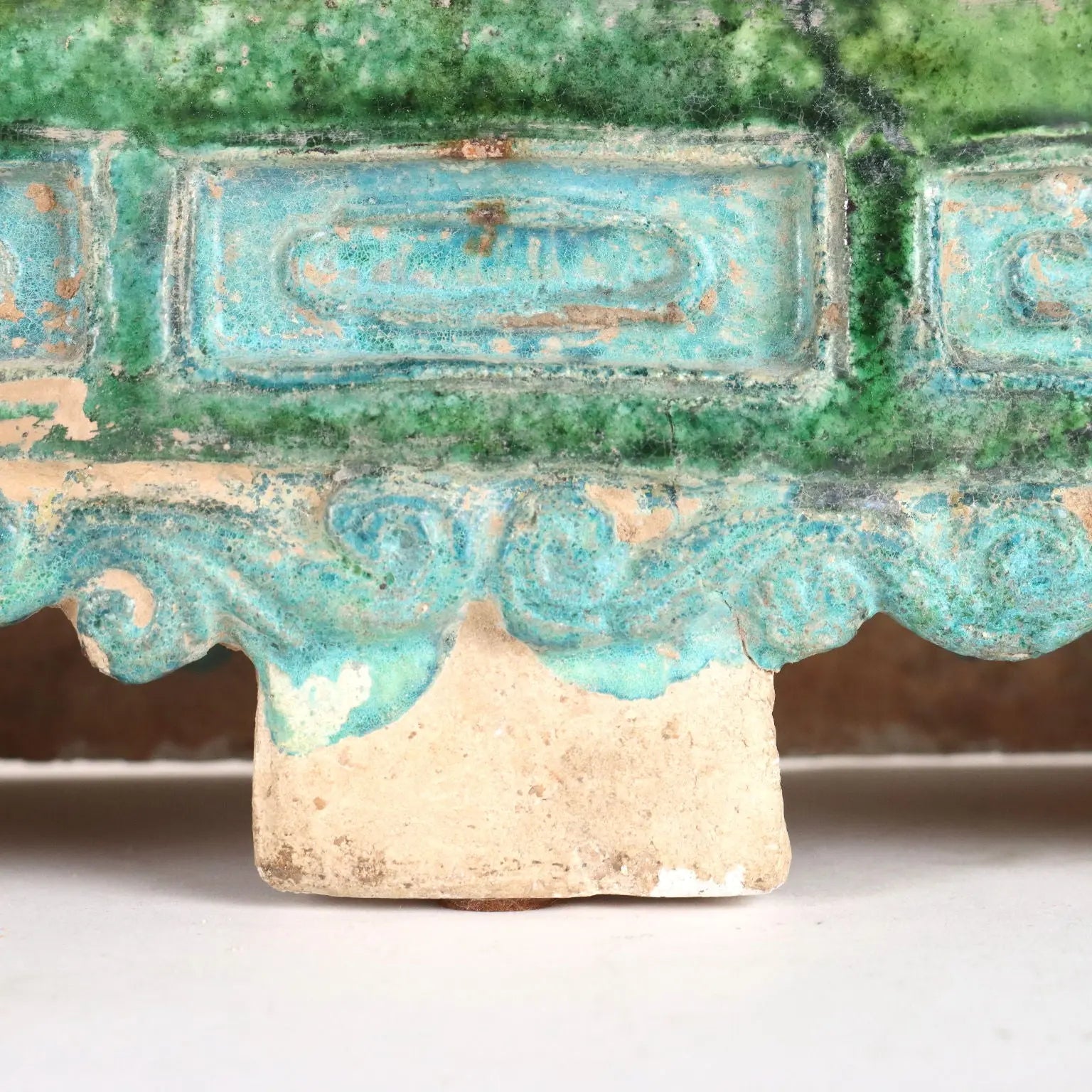 In Scale Temple Glazed Ceramic China Ming Era (1368-1644) - China, Ming Era (1368-1644) | Antiques | Ceramics Products