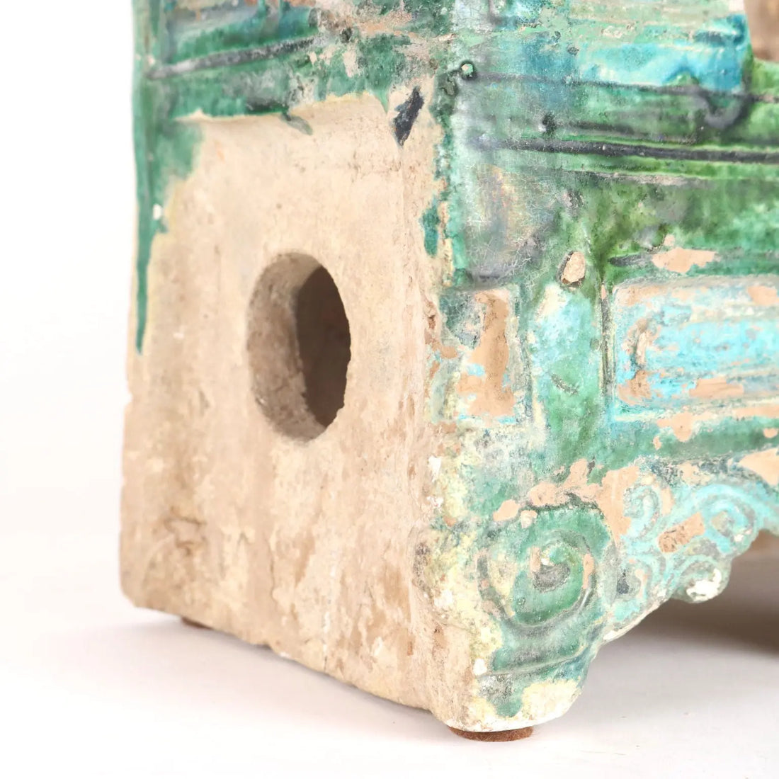 In Scale Temple Glazed Ceramic China Ming Era (1368-1644) - China, Ming Era (1368-1644) | Antiques | Ceramics Products