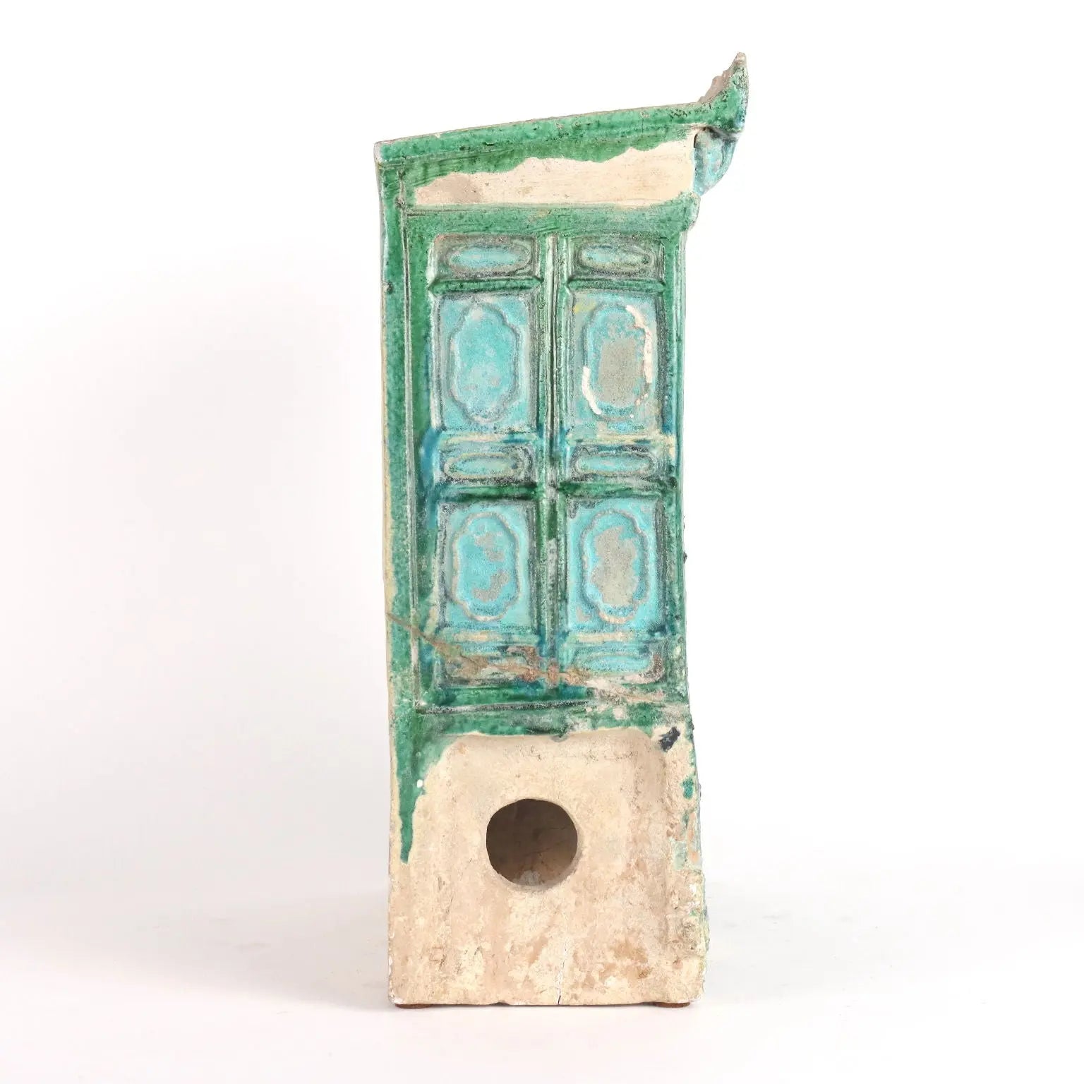 In Scale Temple Glazed Ceramic China Ming Era (1368-1644) - China, Ming Era (1368-1644) | Antiques | Ceramics Products
