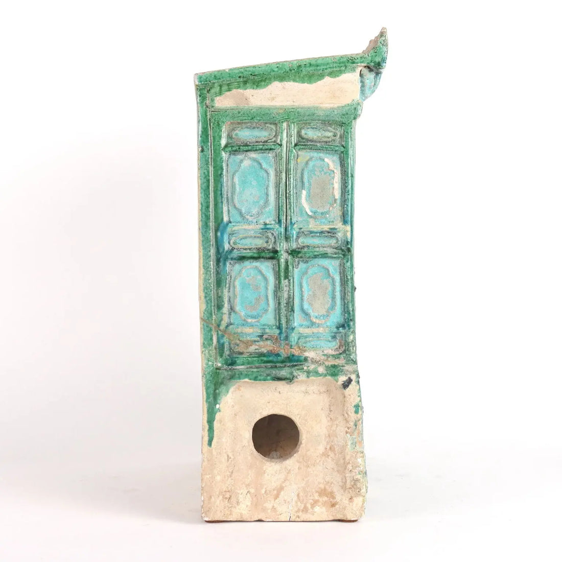 In Scale Temple Glazed Ceramic China Ming Era (1368-1644) - China, Ming Era (1368-1644) | Antiques | Ceramics Products