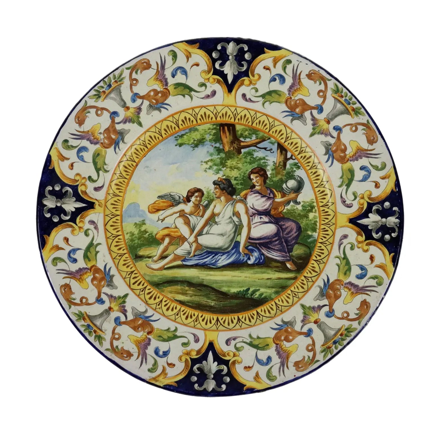 Parade Plate Ceramic Italy XX Century - Italy, Early '900s | Antiques | Ceramics Products