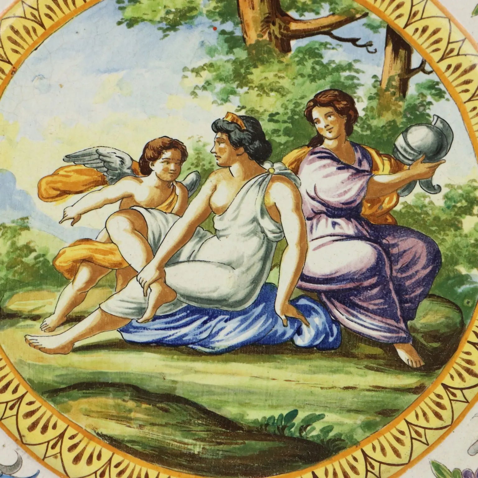 Parade Plate Ceramic Italy XX Century - Italy, Early '900s | Antiques | Ceramics Products