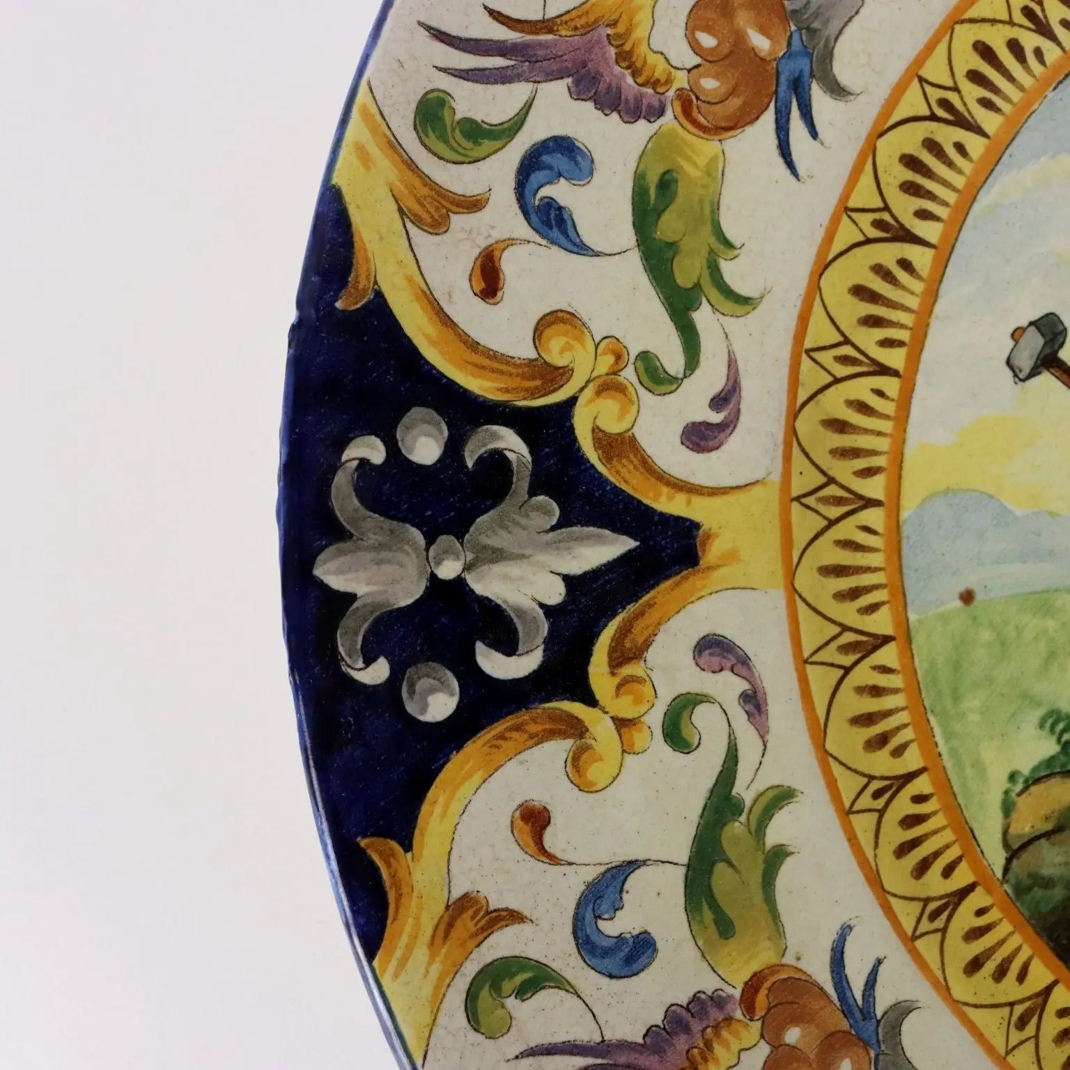 Parade Plate Ceramic Neo-Renaissance Italy XX Century - Italy, Early '900 | Antiques | Ceramics Products