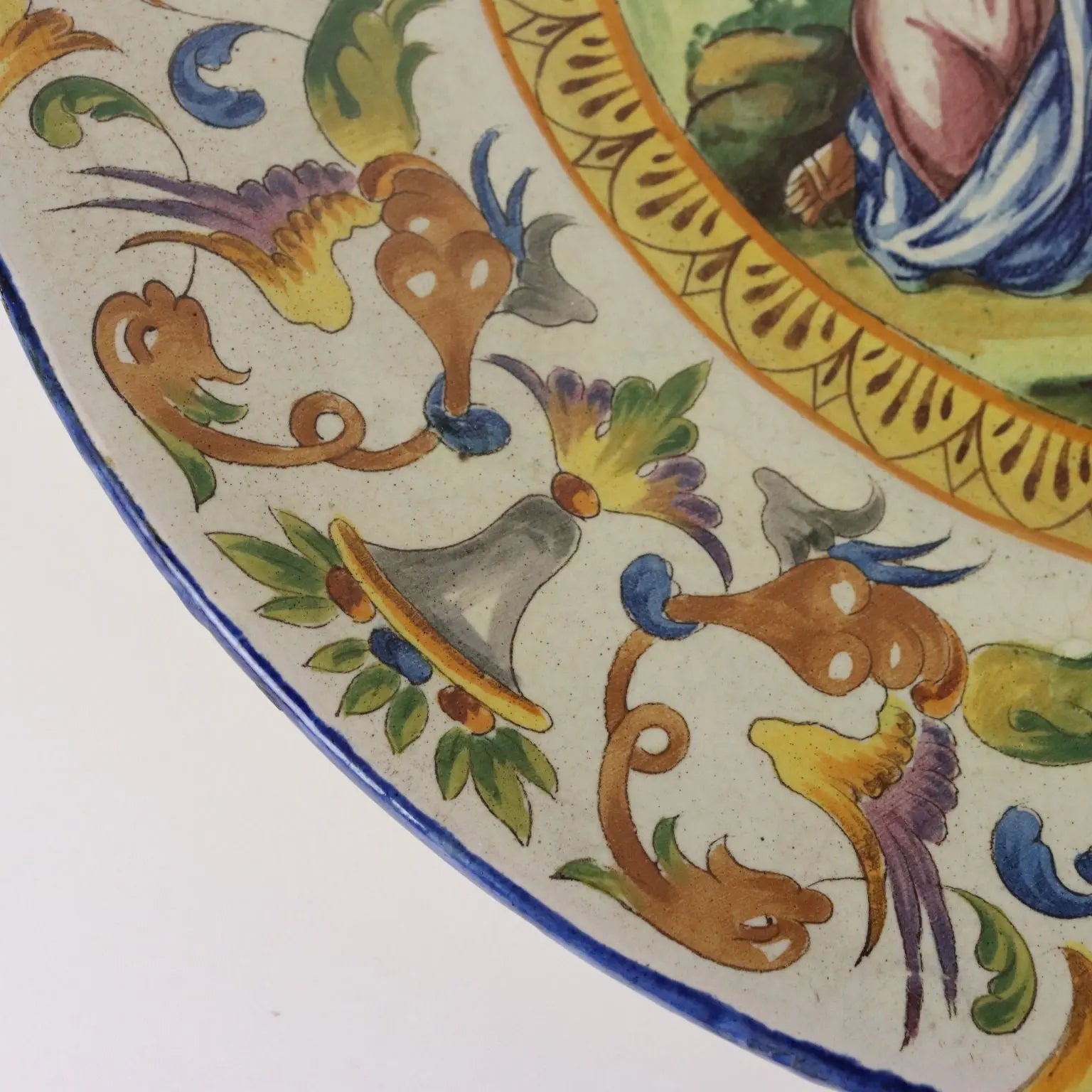 Parade Plate Ceramic Neo-Renaissance Italy XX Century - Italy, Early '900 | Antiques | Ceramics Products