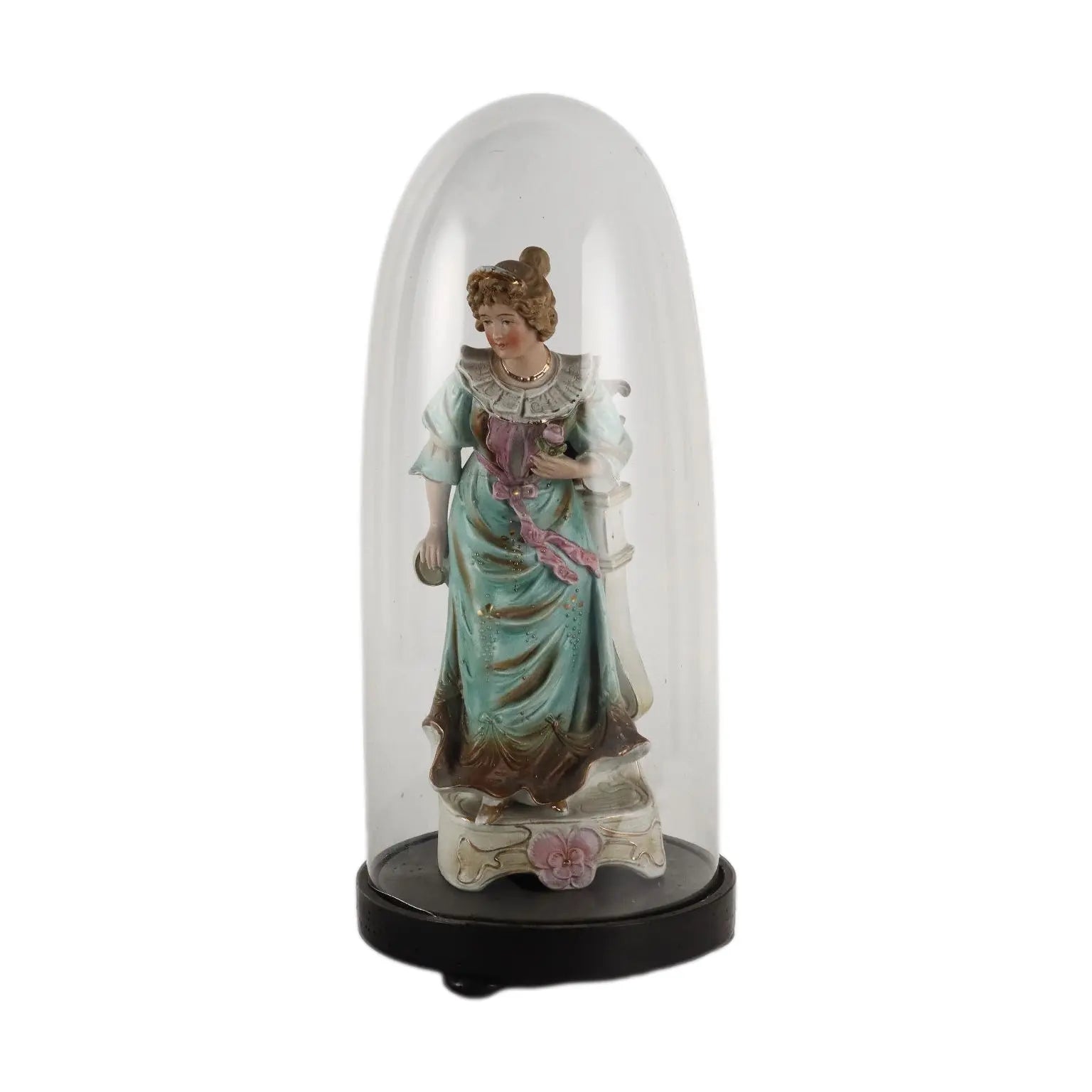 Statue in Case Biscuit Germany XIX-XX Century - Germany Late 1800s Early 1900s | Antiques | Ceramics Products