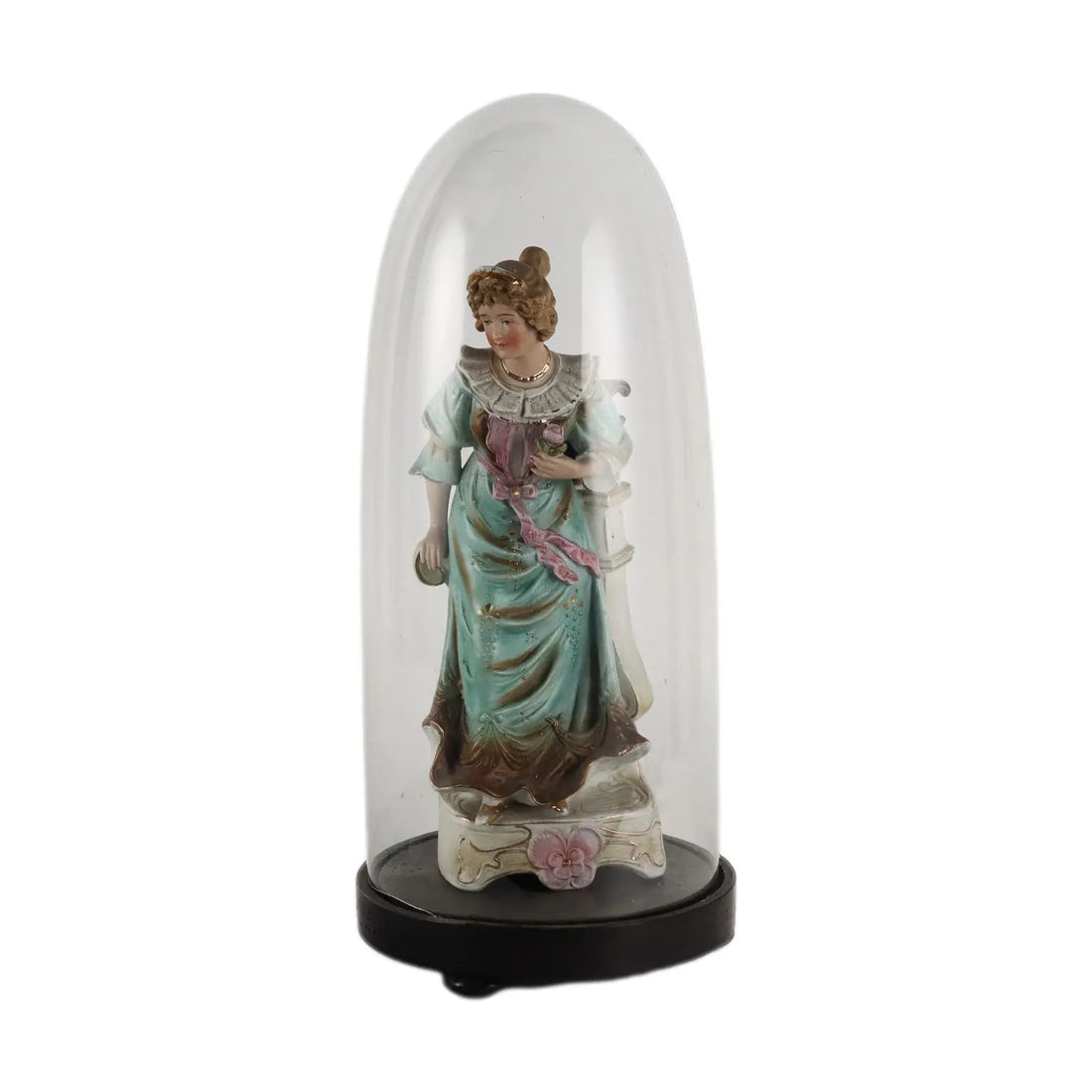 Statue in Case Biscuit Germany XIX-XX Century - Germany Late 1800s Early 1900s | Antiques | Ceramics Products