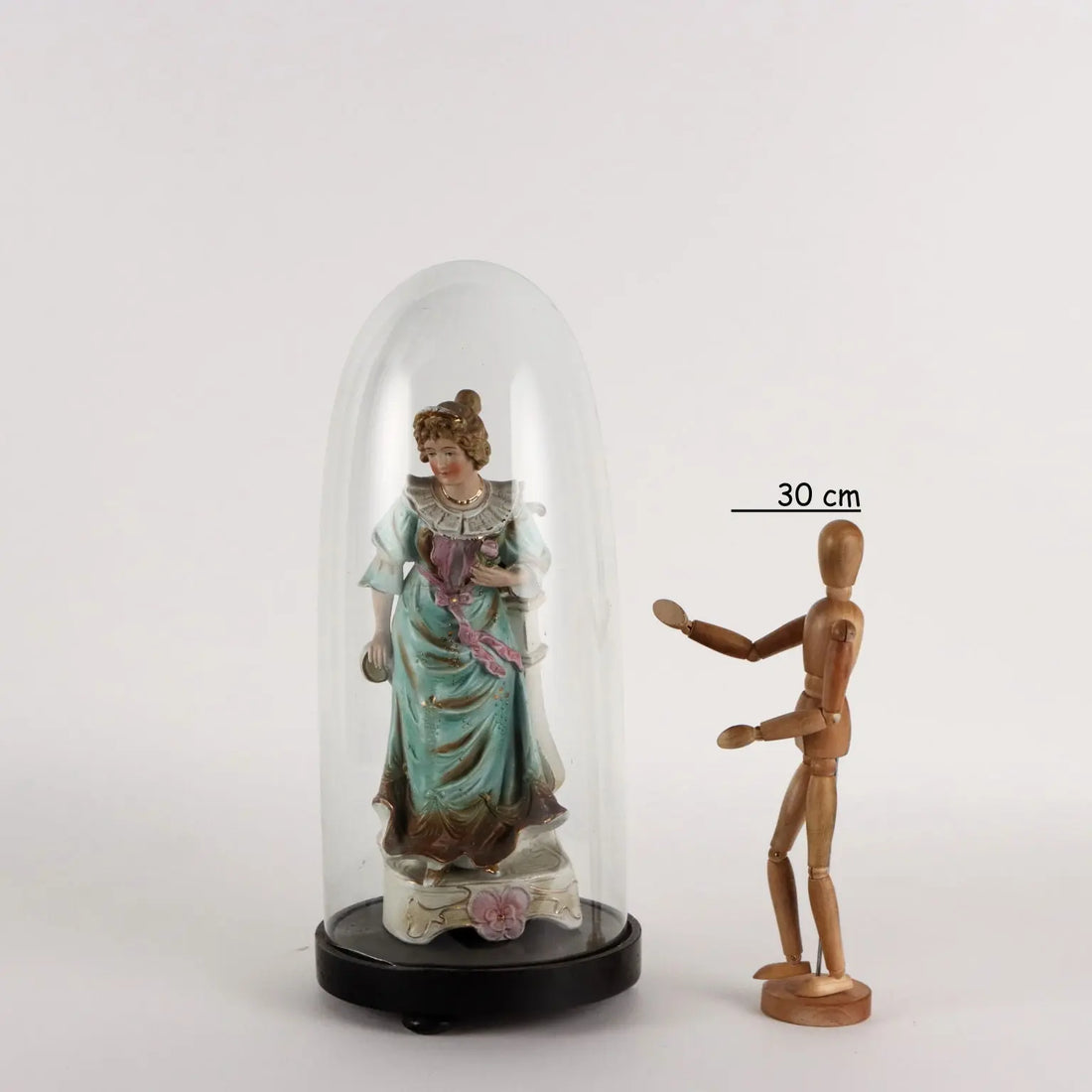 Statue in Case Biscuit Germany XIX-XX Century - Germany Late 1800s Early 1900s | Antiques | Ceramics Products