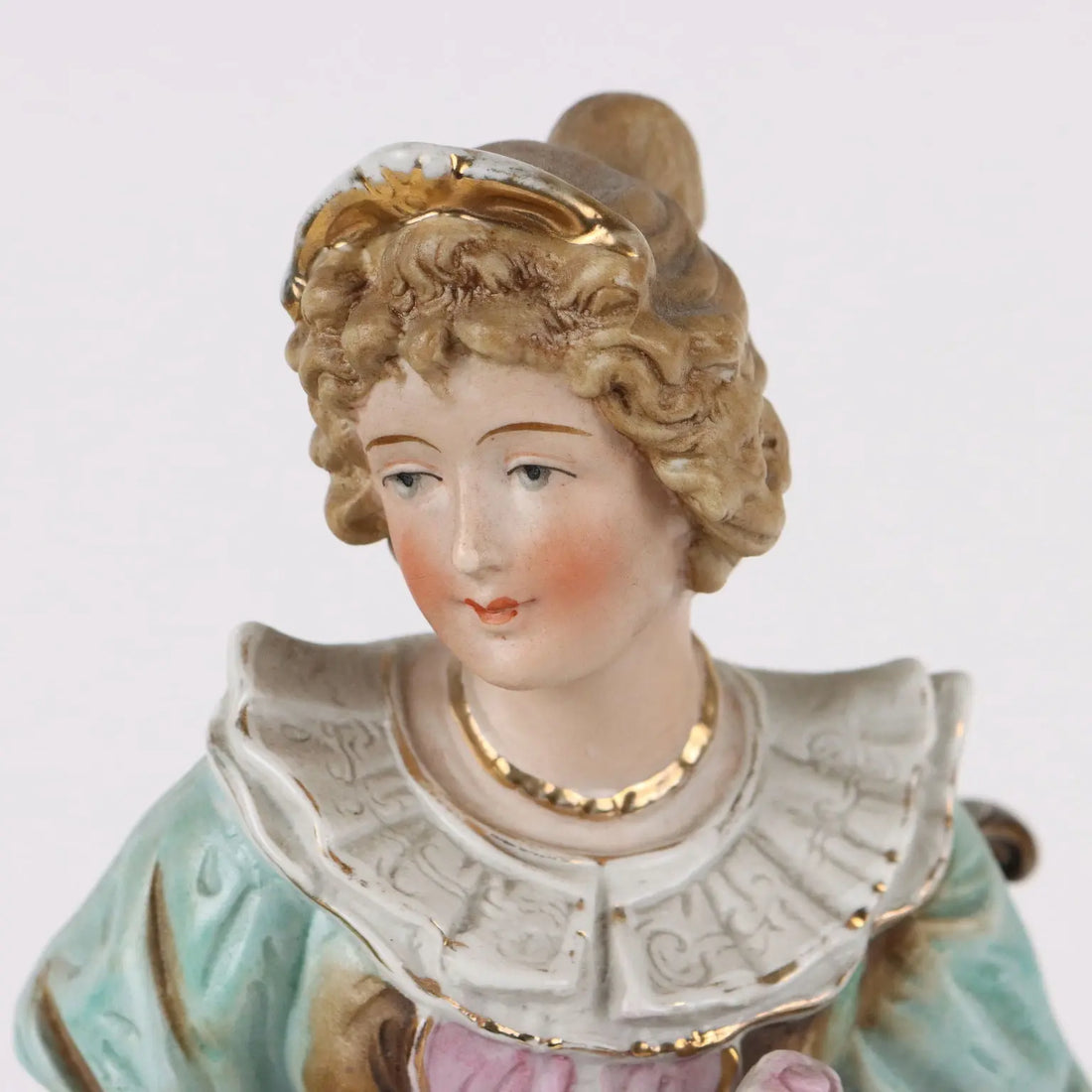 Statue in Case Biscuit Germany XIX-XX Century - Germany Late 1800s Early 1900s | Antiques | Ceramics Products