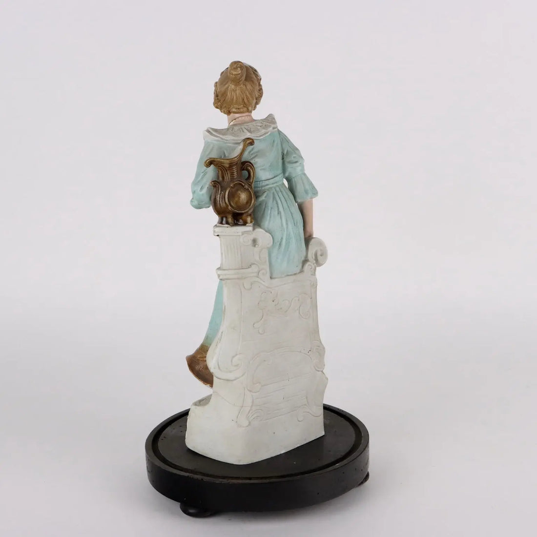 Statue in Case Biscuit Germany XIX-XX Century - Germany Late 1800s Early 1900s | Antiques | Ceramics Products