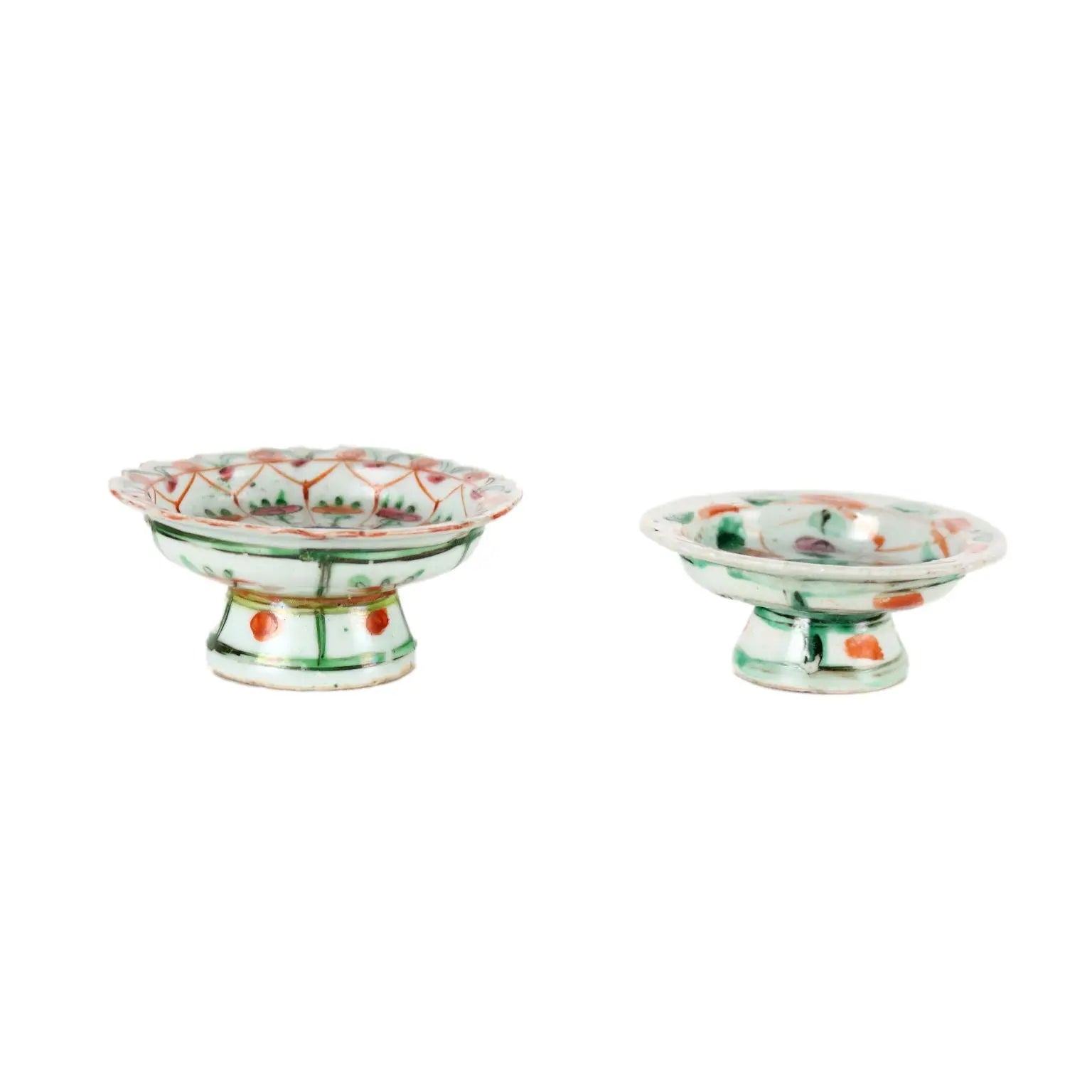 Pair of Fruit Stands Porcelain China XX Century - China First half of the 1900s | Antiques | Ceramics Products