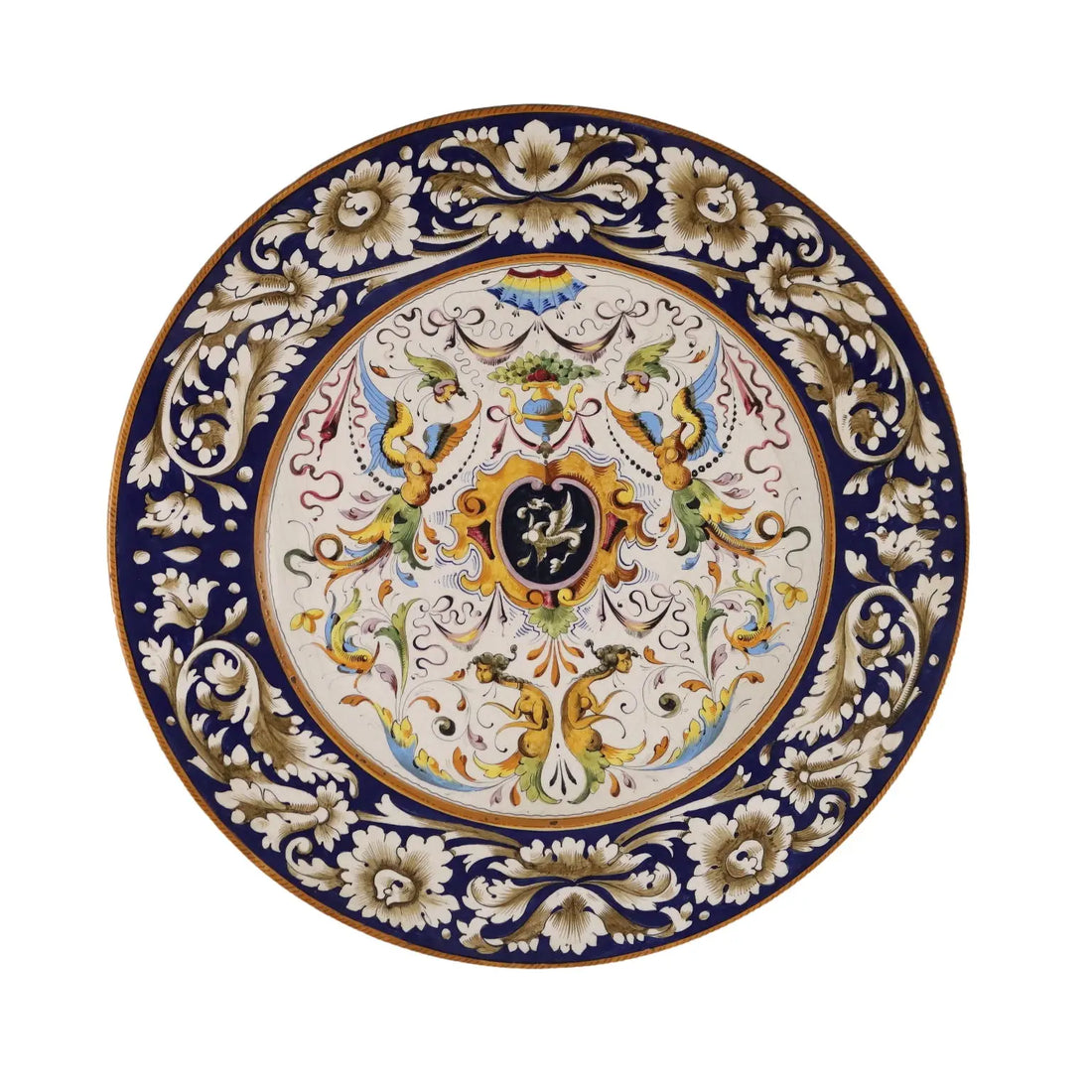 Antique Plate Neo-Renaissance Style Ceramic XX Century - Italy, Early XX Century | Antiques | Ceramics Products