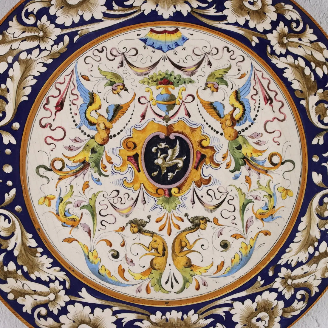 Antique Plate Neo-Renaissance Style Ceramic XX Century - Italy, Early XX Century | Antiques | Ceramics Products