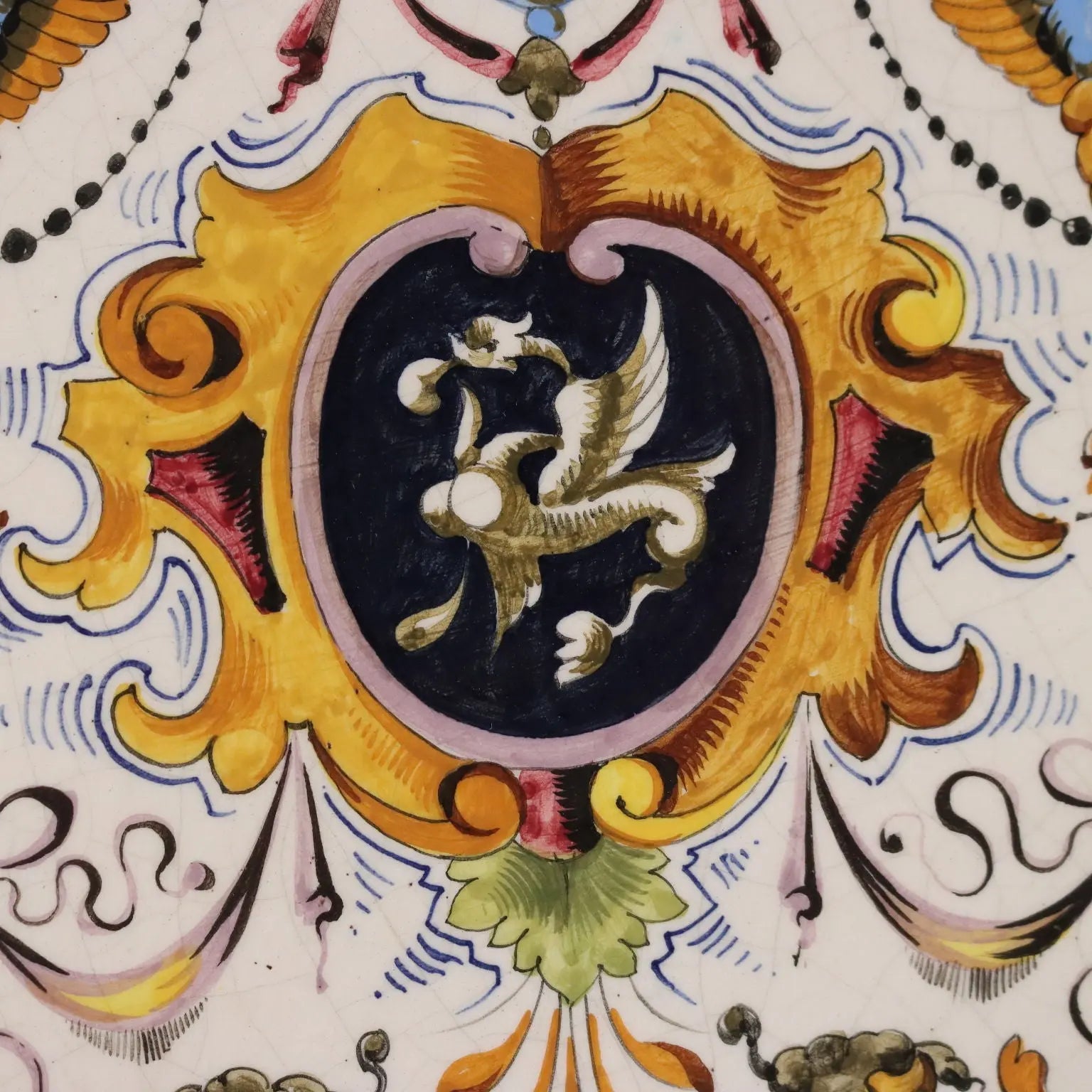 Antique Plate Neo-Renaissance Style Ceramic XX Century - Italy, Early XX Century | Antiques | Ceramics Products