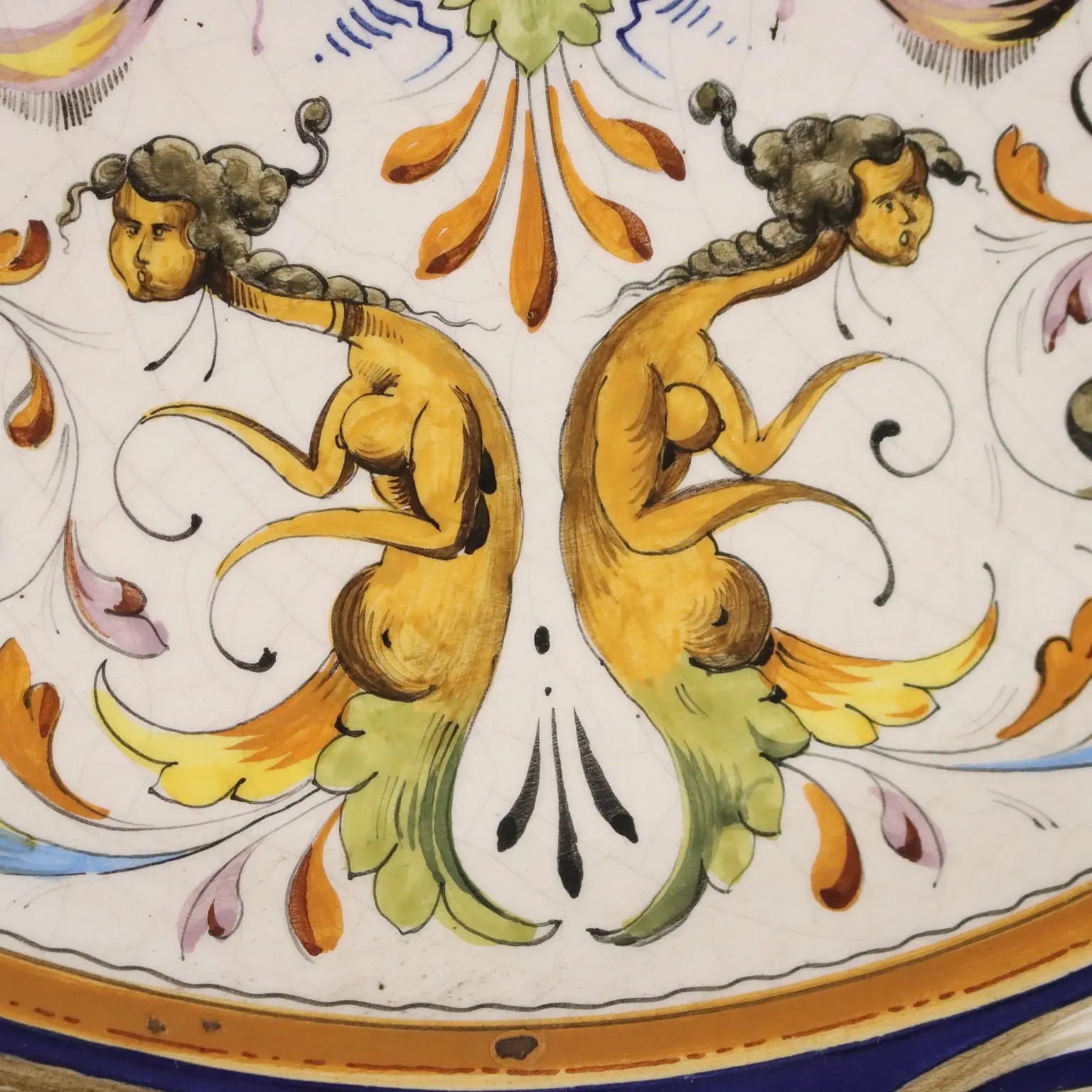 Antique Plate Neo-Renaissance Style Ceramic XX Century - Italy, Early XX Century | Antiques | Ceramics Products