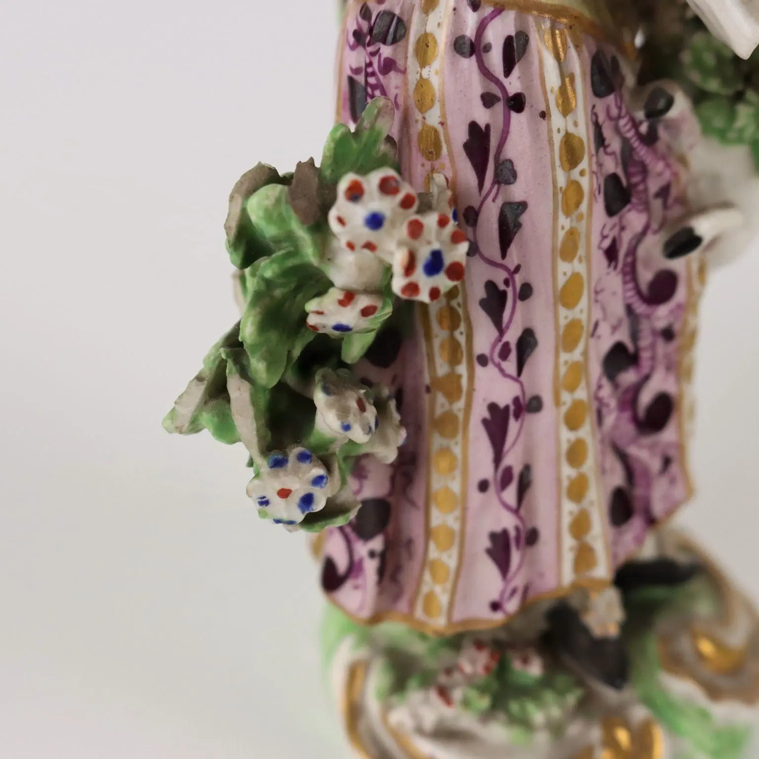 Ancient Porcelain Sculptures Europe '800 Multi-Colored Painted Ceramic - Europe XIX Century | Antiques | Ceramics Products