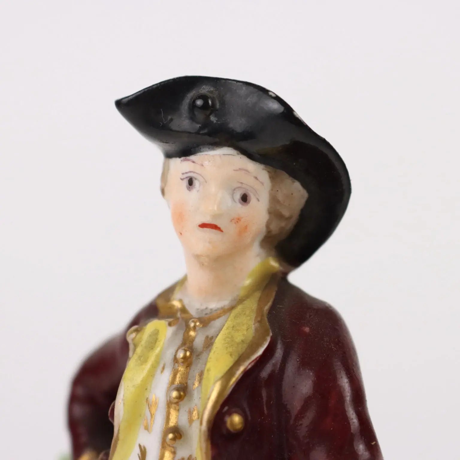 Ancient Porcelain Sculptures Europe '800 Multi-Colored Painted Ceramic - Europe XIX Century | Antiques | Ceramics Products