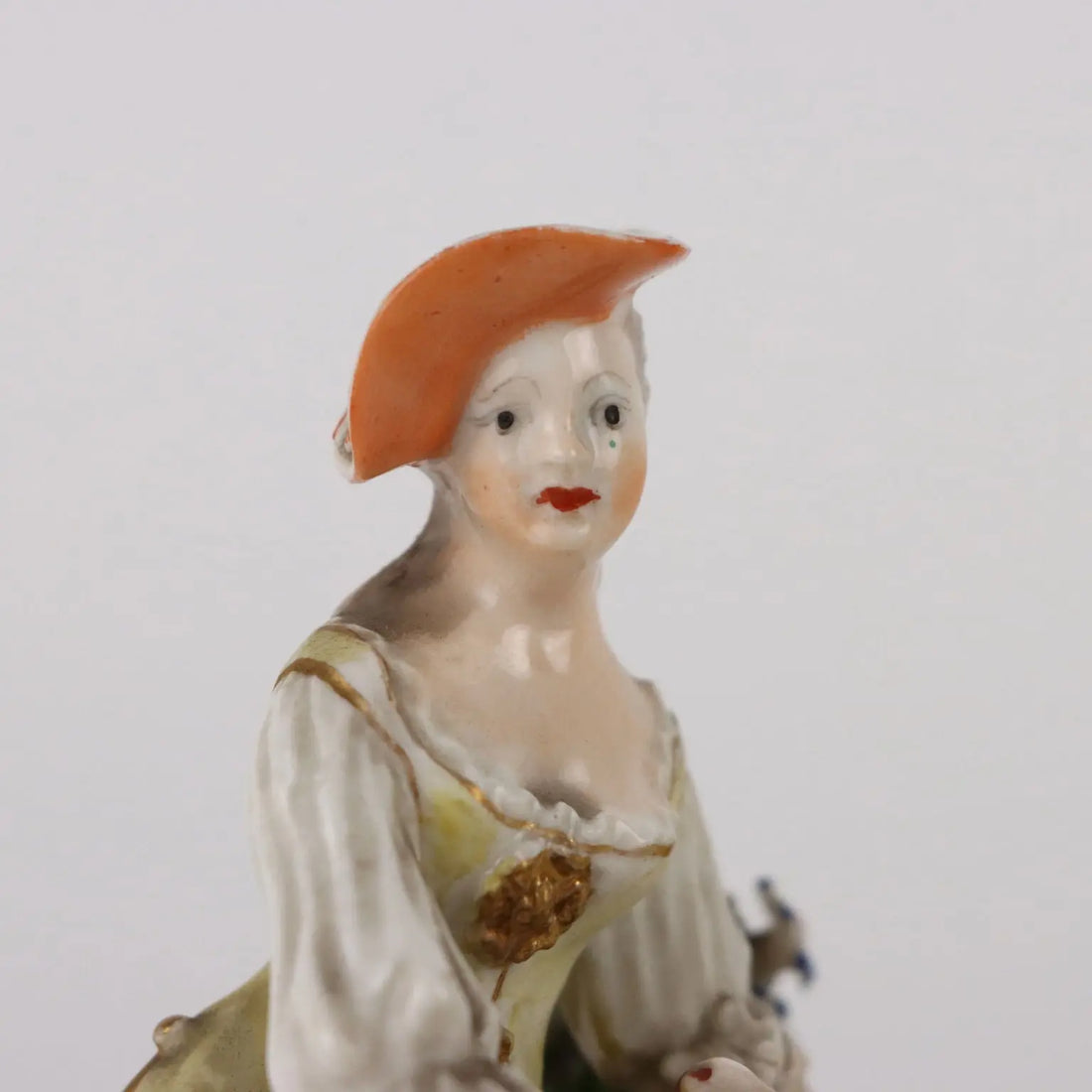 Ancient Porcelain Sculptures Europe '800 Multi-Colored Painted Ceramic - Europe XIX Century | Antiques | Ceramics Products