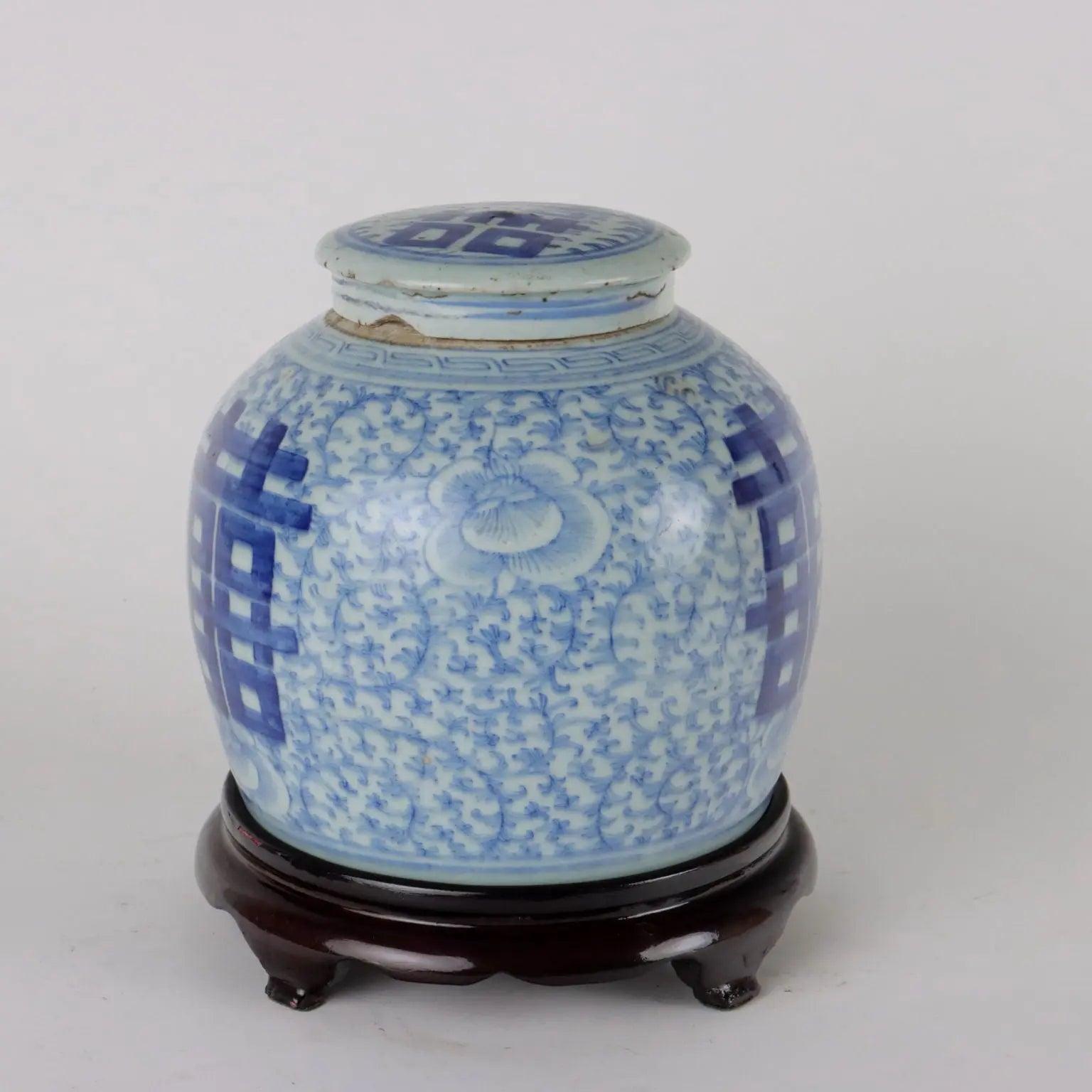 Ancient Ginger Jar Porcelain China XX Century - China, Early XX Century | Antiques | Ceramics Products