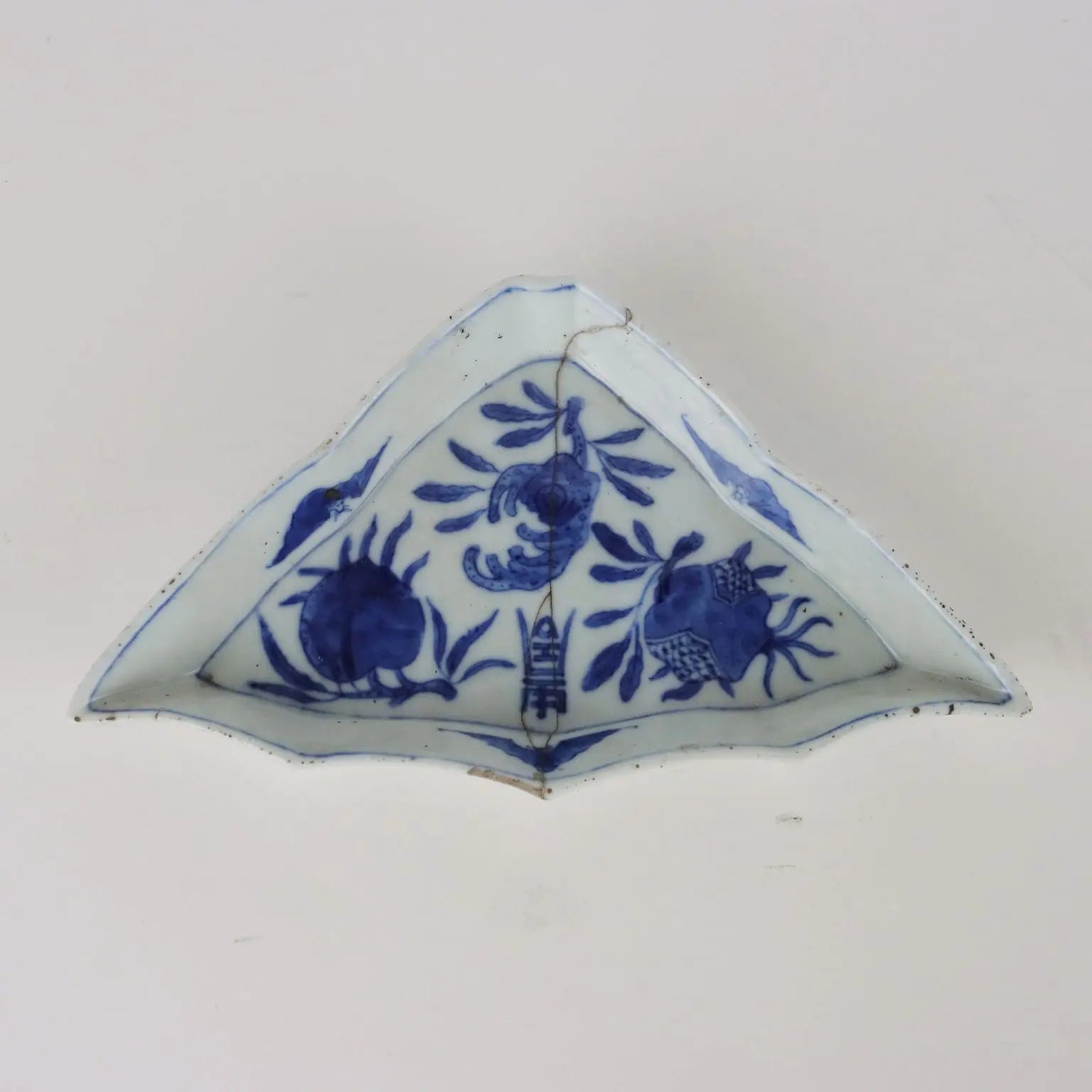 Small Chinese Plate Ko Sometsuke Chongzehn Era 1628-1644 - China Chongzhen Period 1628-1644 | Antiques | Ceramics Products
