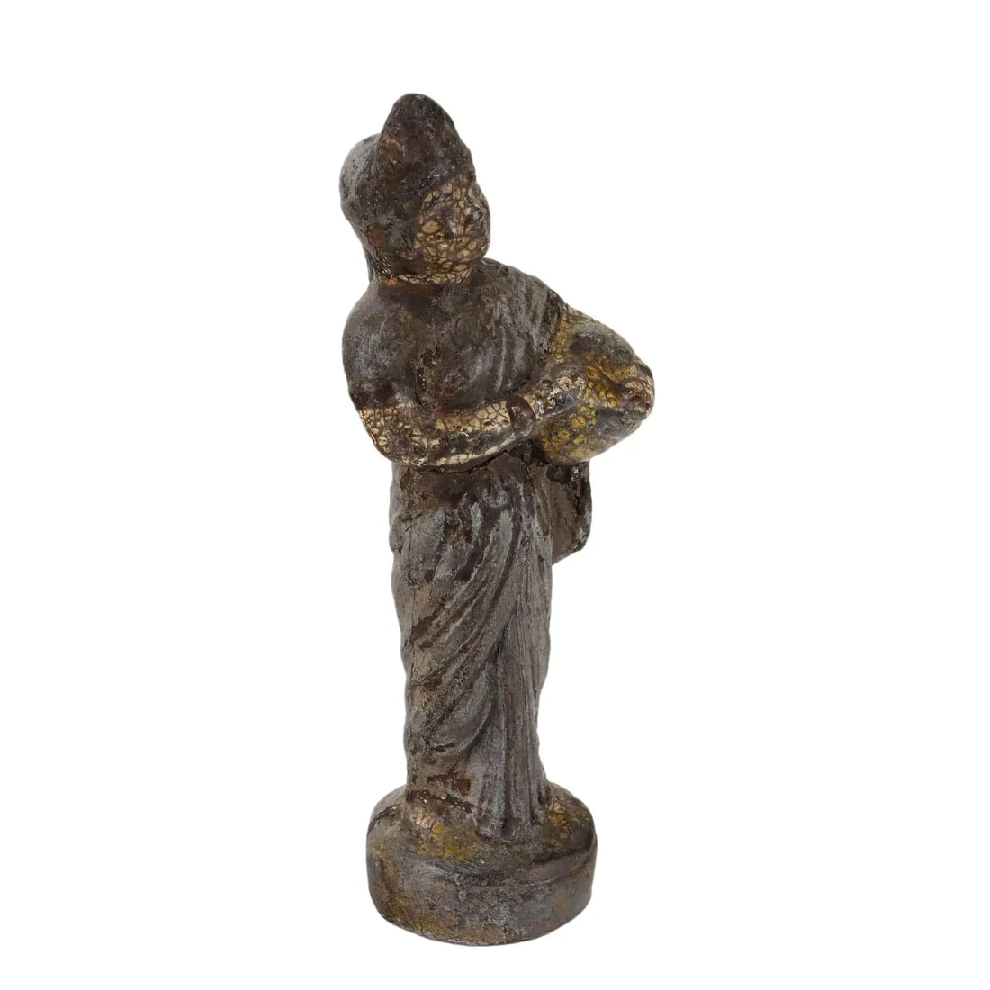 Antique Statue Coloured Terracotta XIX-XX Century - East, XIX-XX Century | Antiques | Ceramics Products