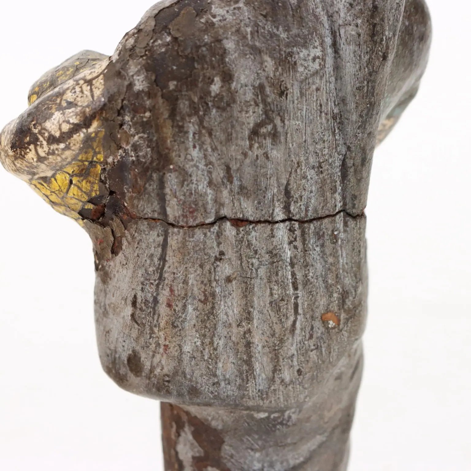 Antique Statue Coloured Terracotta XIX-XX Century - East, XIX-XX Century | Antiques | Ceramics Products