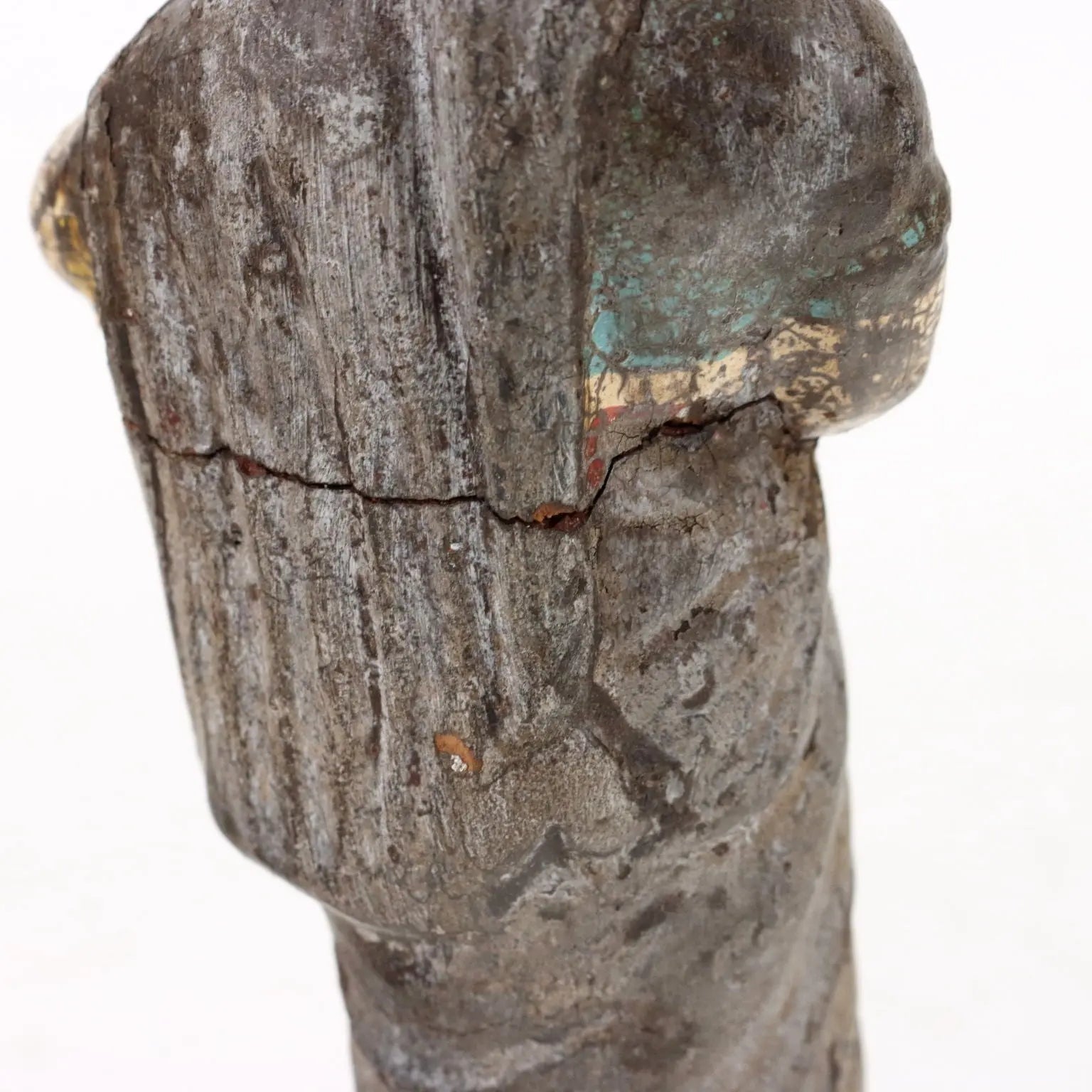 Antique Statue Coloured Terracotta XIX-XX Century - East, XIX-XX Century | Antiques | Ceramics Products