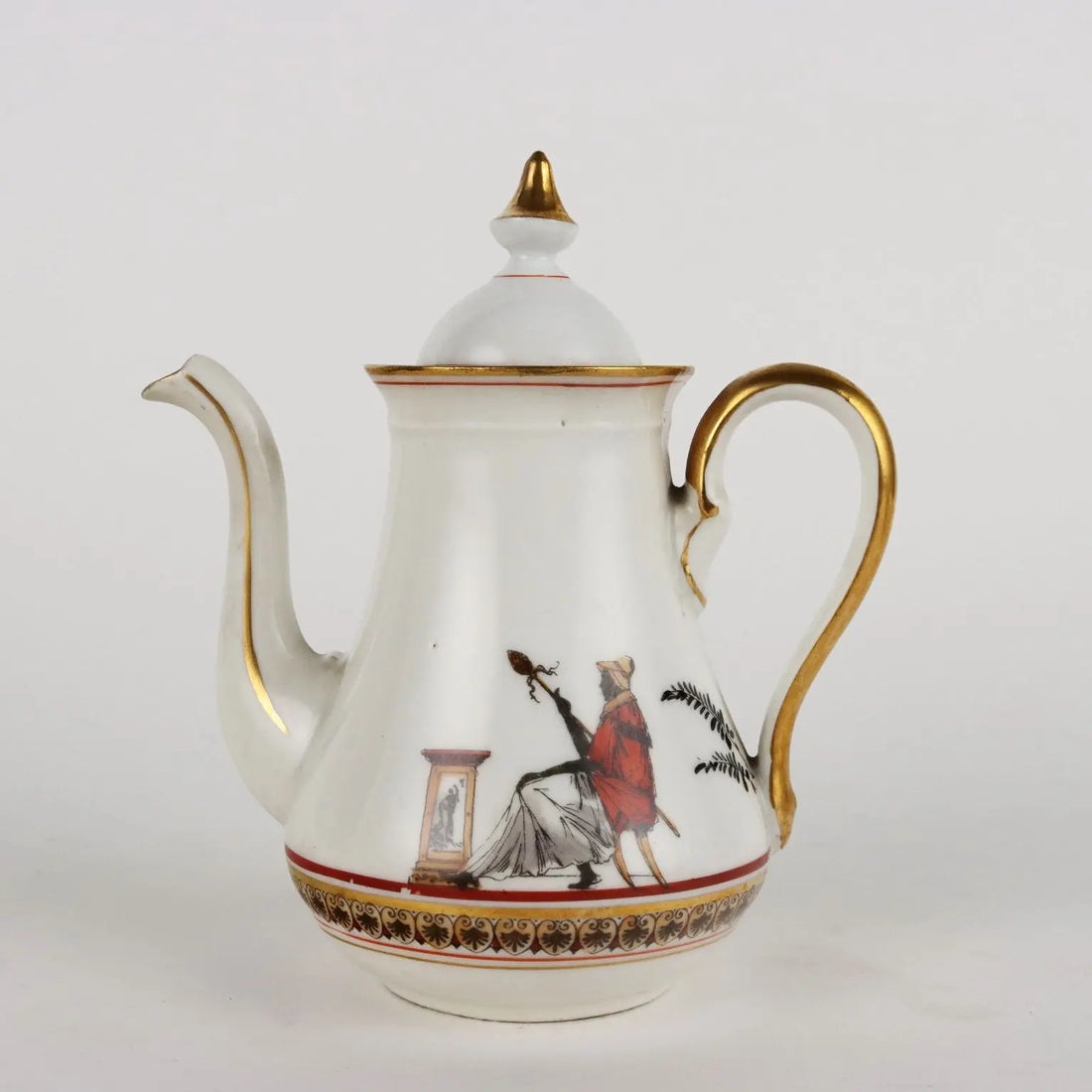 Ancient Tête à Tête Coffee Set Ginori Porcelain 1880 ca - Italy, 1880 ca. | Antiques | Ceramics Products
