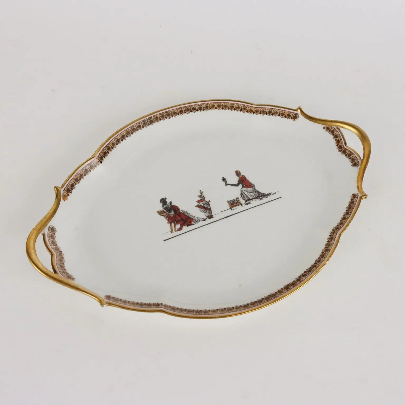 Ancient Tête à Tête Coffee Set Ginori Porcelain 1880 ca - Italy, 1880 ca. | Antiques | Ceramics Products