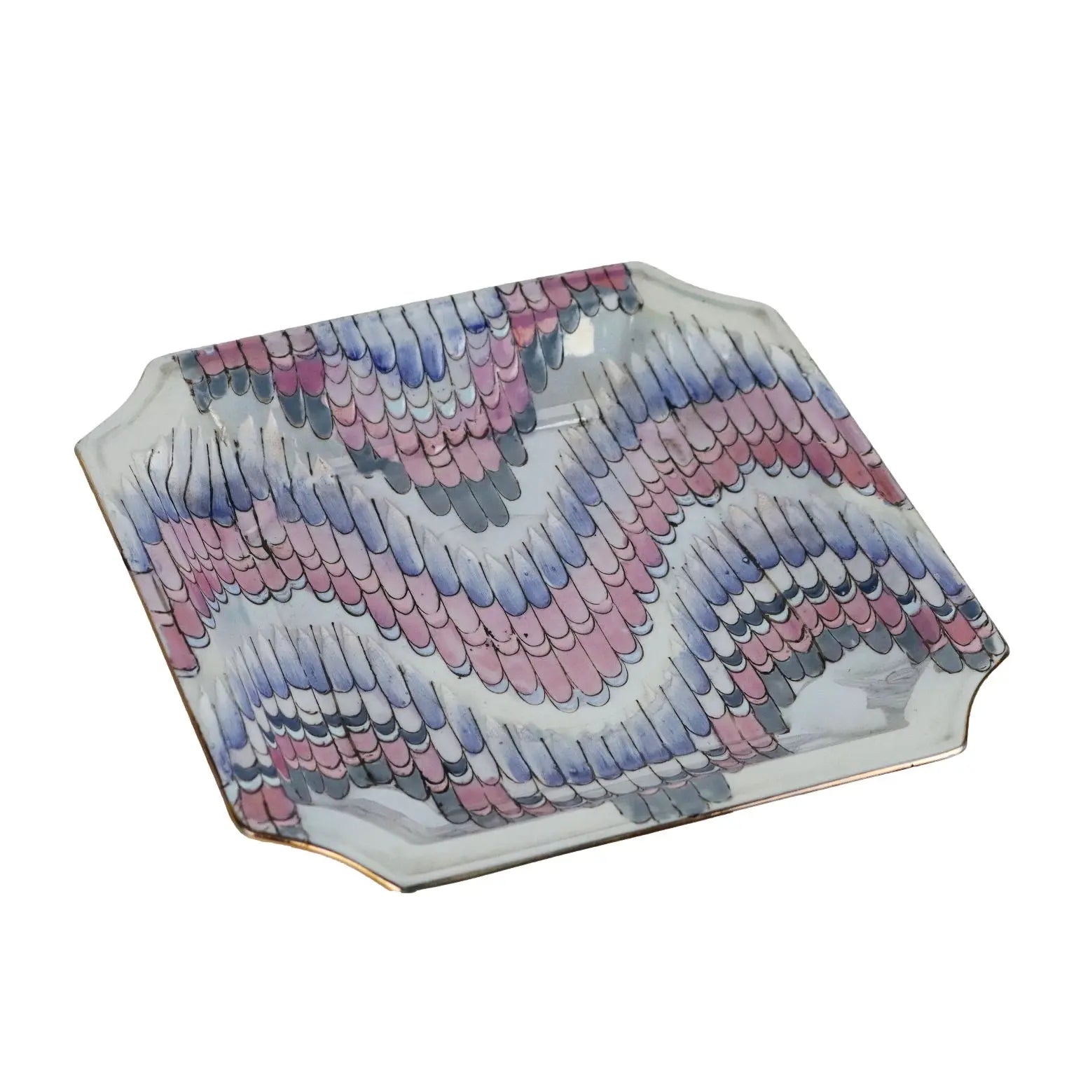 Vintage Plate from the 1990s Decorated Ceramic Objects - China, 1990s | Antiques  Ceramics Products