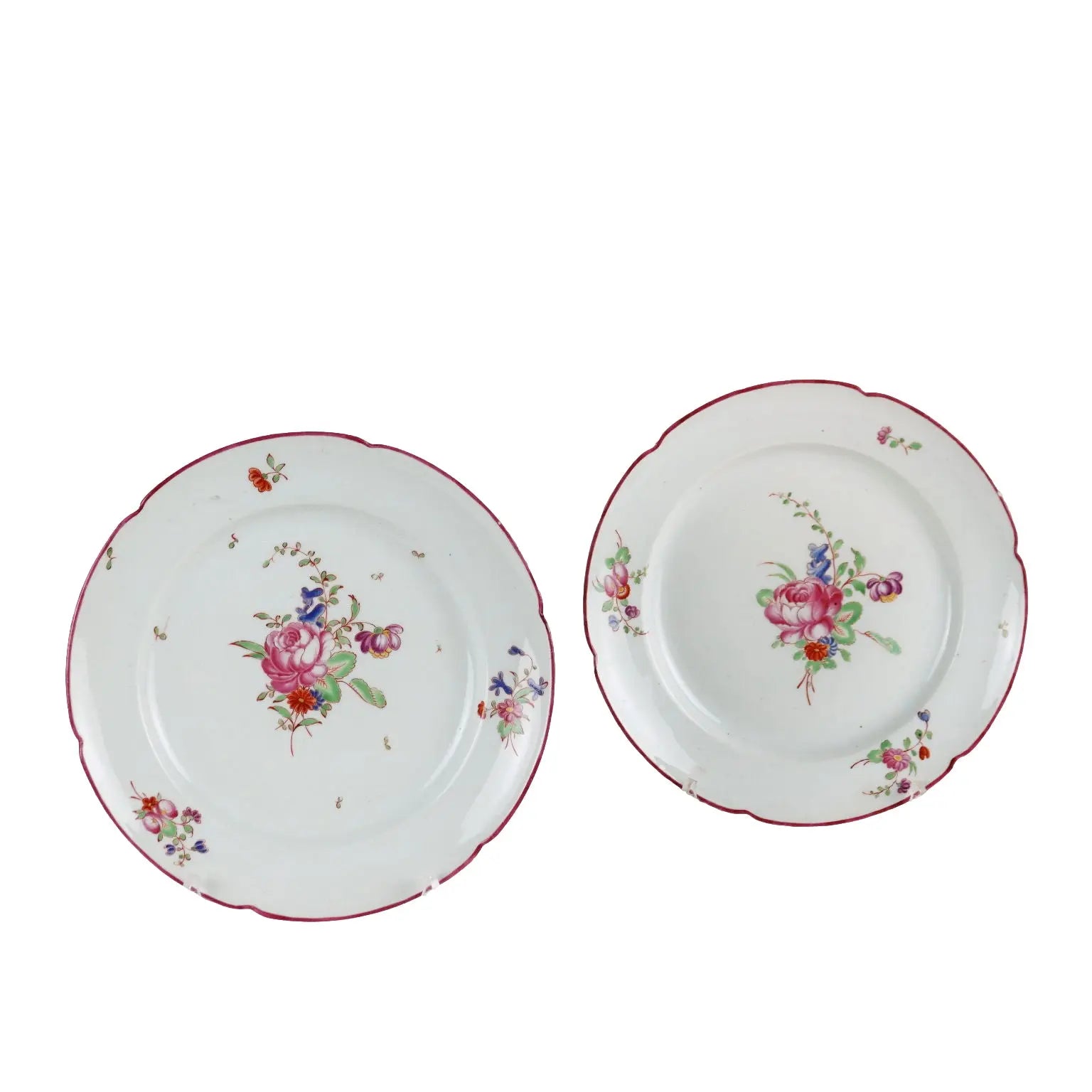 Pair of Ancient Plates Ludwigsburg Man. Early XIX Century Porcelain - Germany Early 19th century | Antiques | Ceramics Products