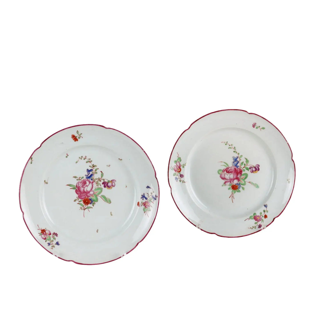 Pair of Ancient Plates Ludwigsburg Man. Early XIX Century Porcelain - Germany Early 19th century | Antiques | Ceramics Products
