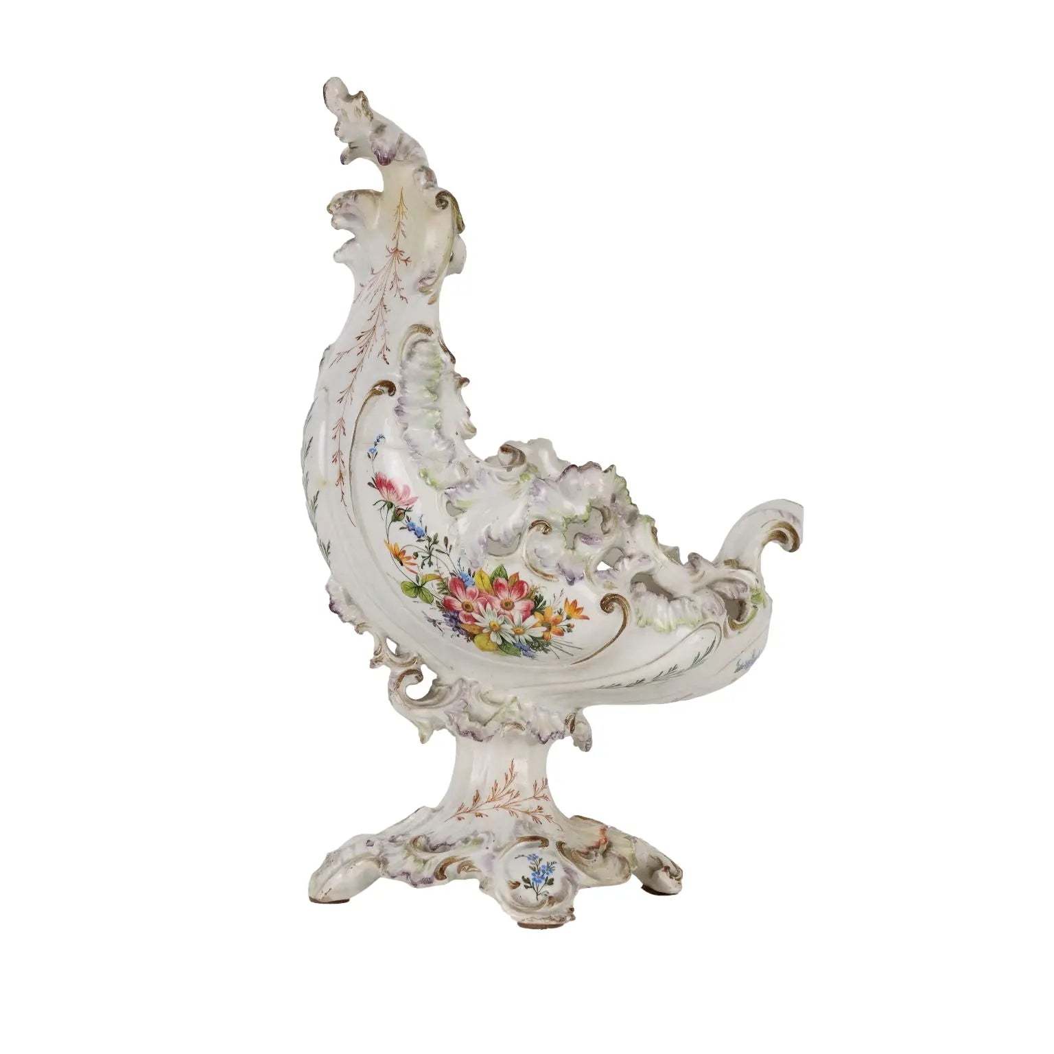 Ancient Centerpiece Nove Man. First Half XIX Century Majolica - Italy First Half of the 19th Century | Antiques | Ceramics Products