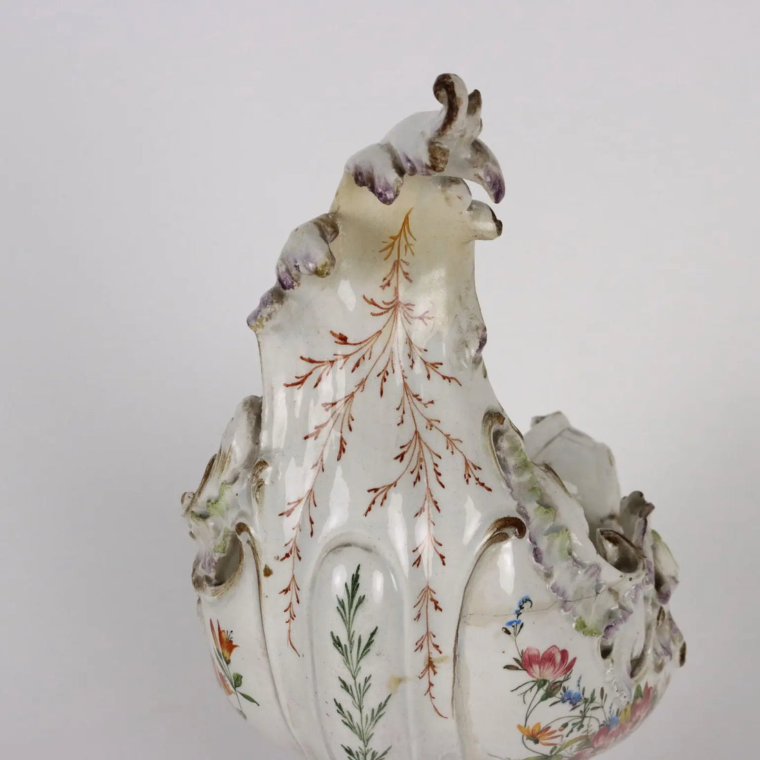 Ancient Centerpiece Nove Man. First Half XIX Century Majolica - Italy First Half of the 19th Century | Antiques | Ceramics Products