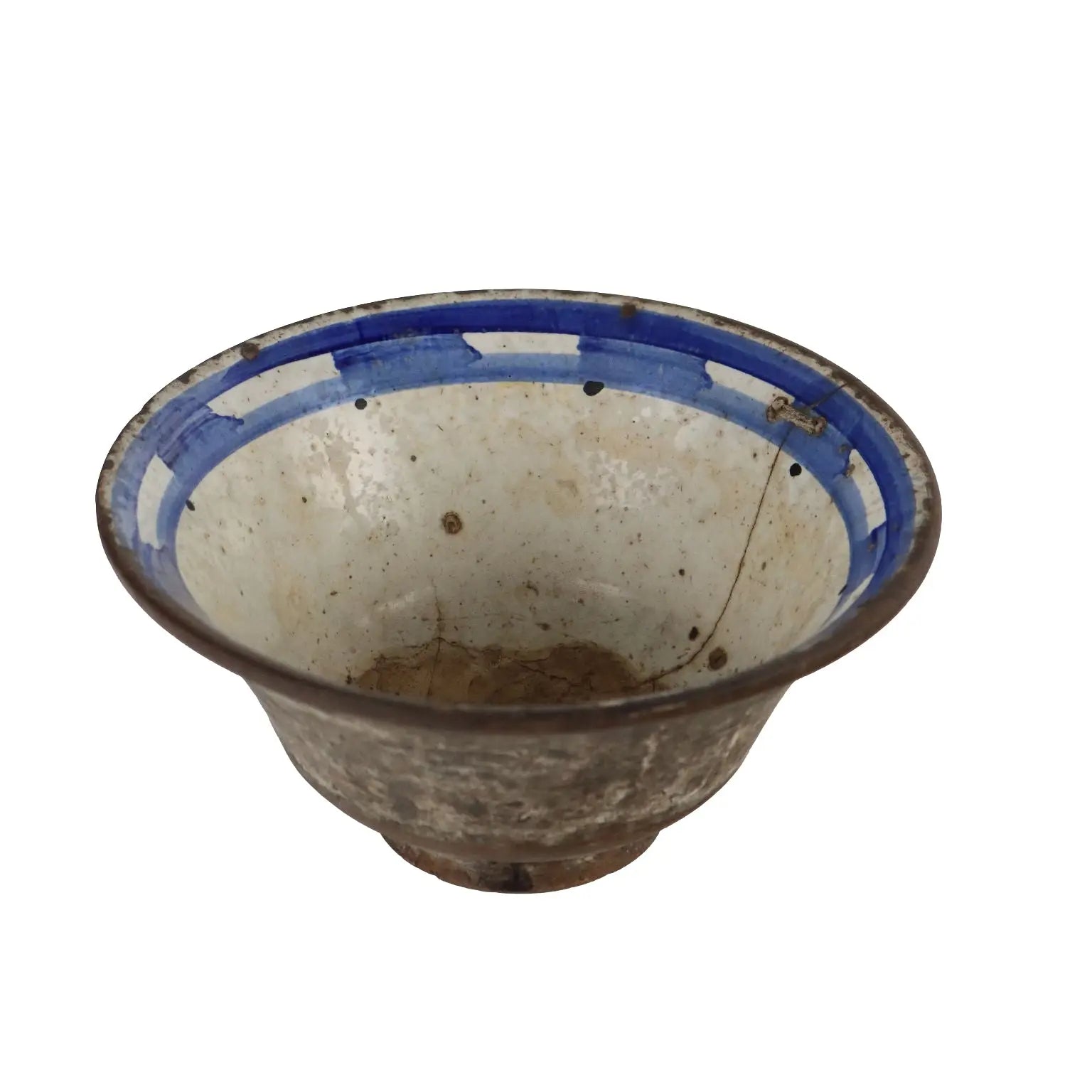 Ancient Cup Early XIX Century Decorated Terracotta Objects - Middle East, Early XIX Century | Antiques | Ceramics Products
