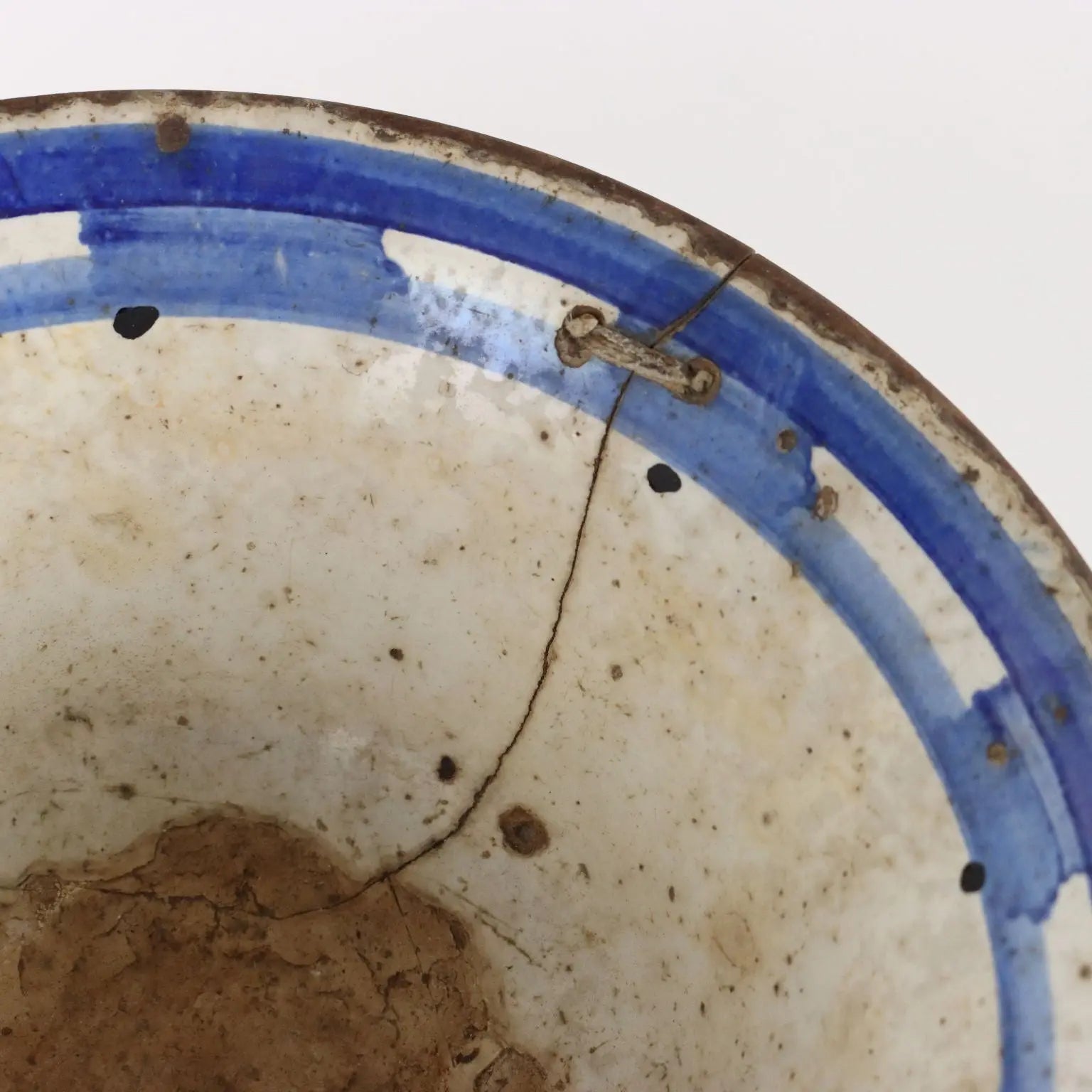 Ancient Cup Early XIX Century Decorated Terracotta Objects - Middle East, Early XIX Century | Antiques | Ceramics Products