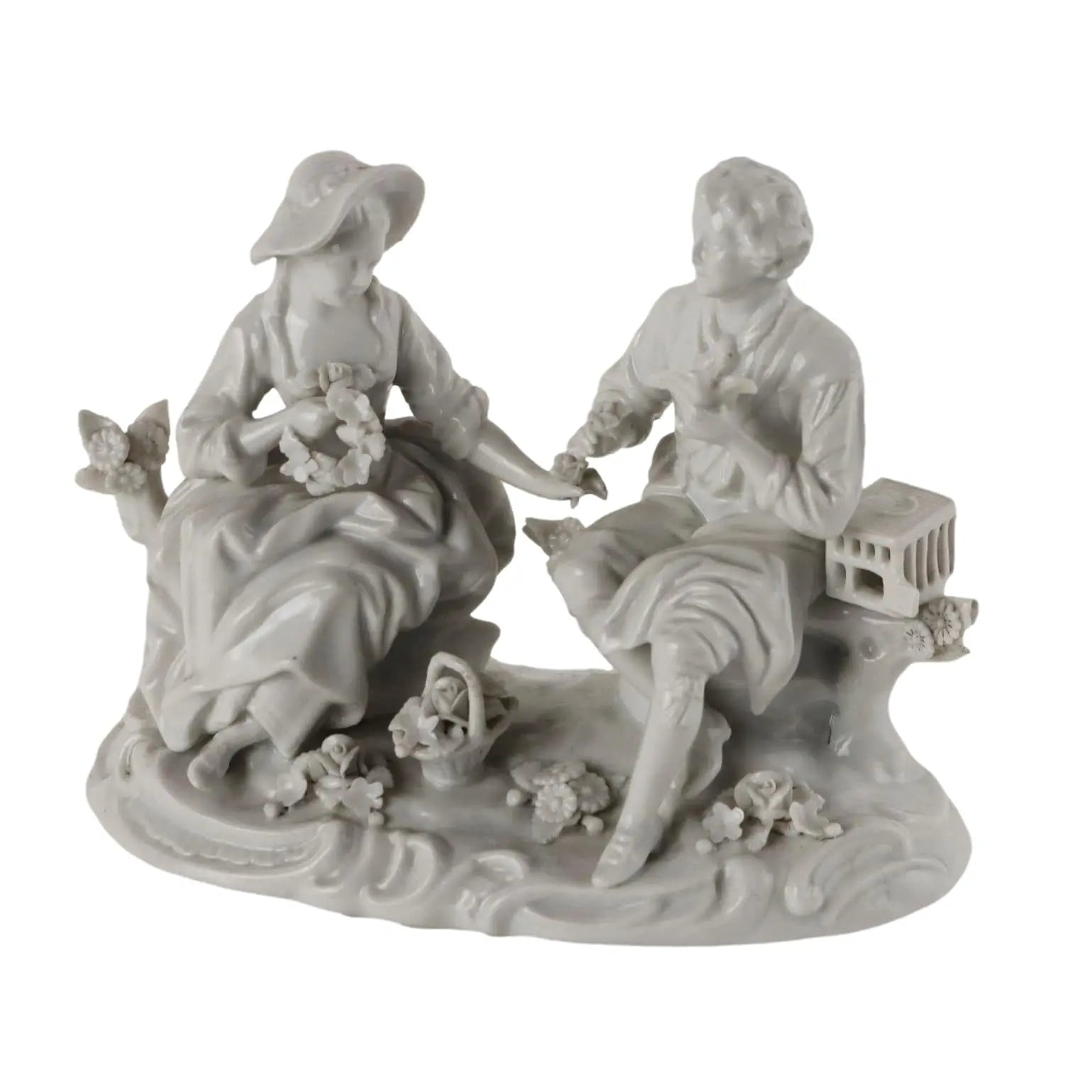Antique Sculpture White Rudolstadt Porcelain Germany XIX-XX Century - Germany, Late XIX - Early XX Century | Antiques | Ceramics Products