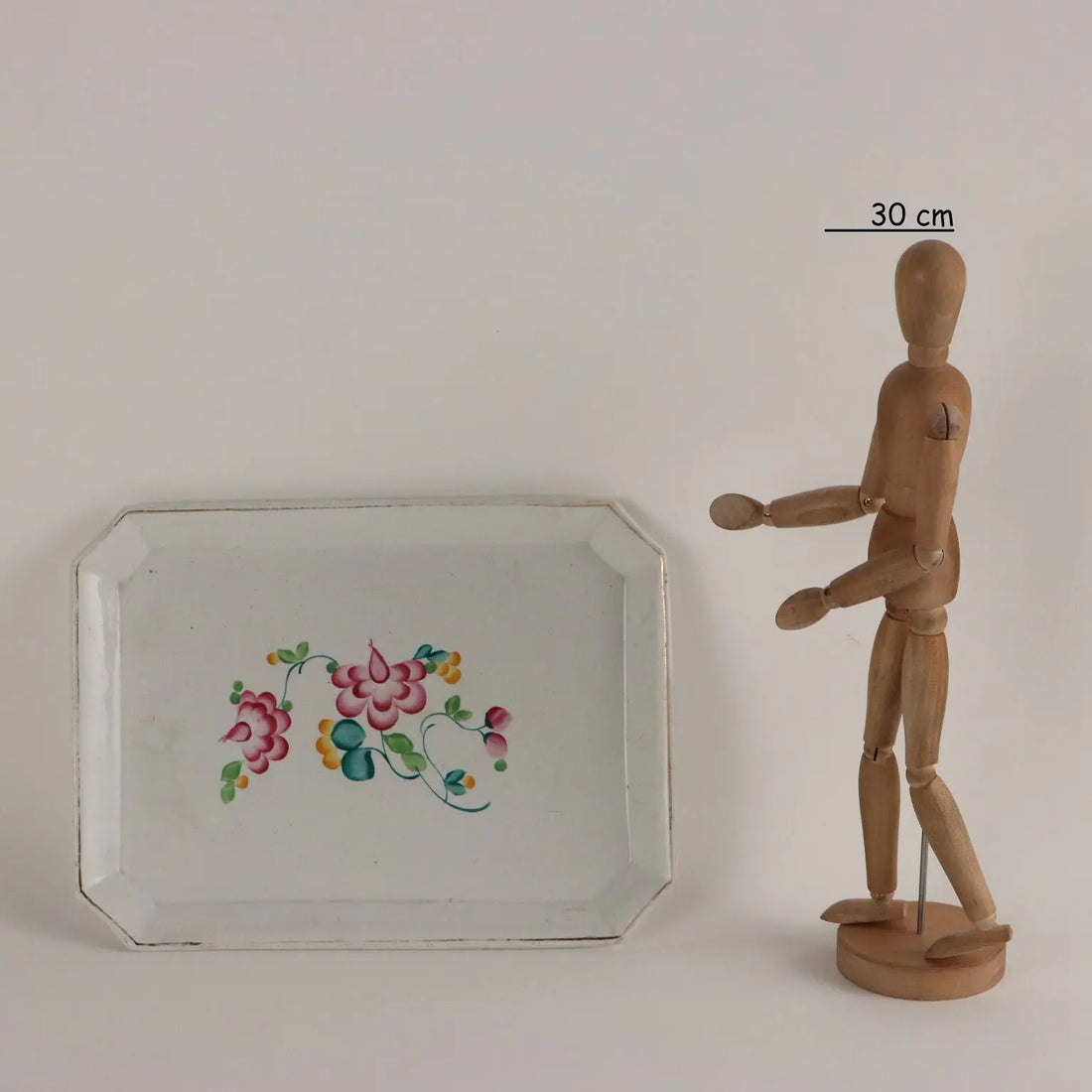Antique 1920s-1930s Tray Porcelain of Laveno Italy - Italy, 1920s-1930s | Antiques | Ceramics Products