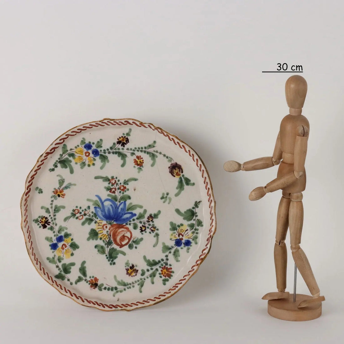 Antique Fruit Stand Coloured Majolica France XIX Century - France, Second Half XIX Century | Antiques | Ceramics Products