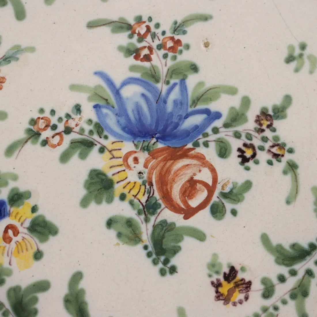 Antique Fruit Stand Coloured Majolica France XIX Century - France, Second Half XIX Century | Antiques | Ceramics Products