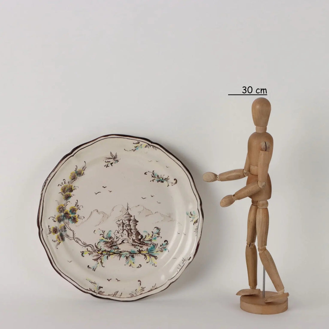 Antique Plate Coloured Majolica Italy XIX-XX Century - Italy, Late XIX - Early XX Century | Antiques | Ceramics Products