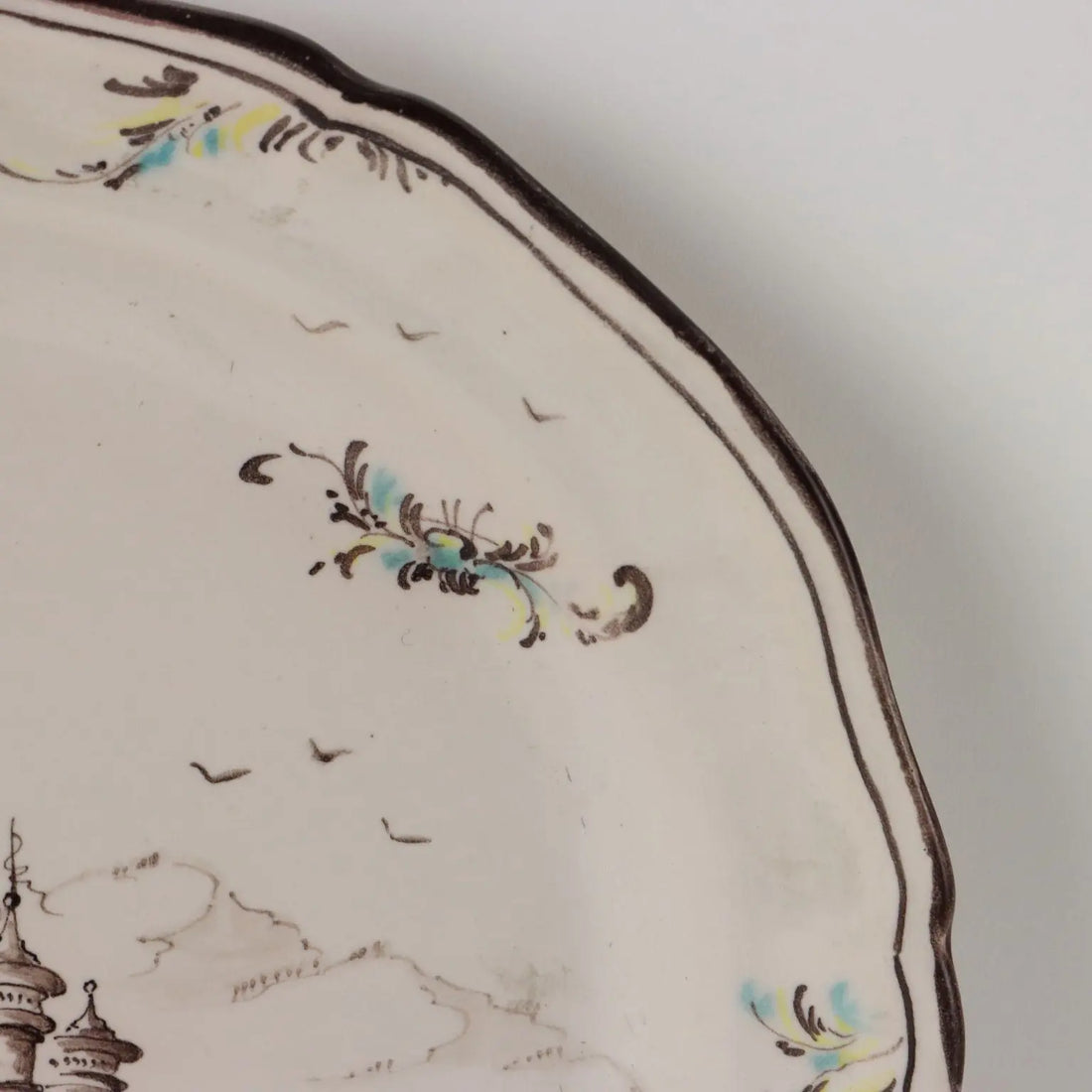 Antique Plate Coloured Majolica Italy XIX-XX Century - Italy, Late XIX - Early XX Century | Antiques | Ceramics Products