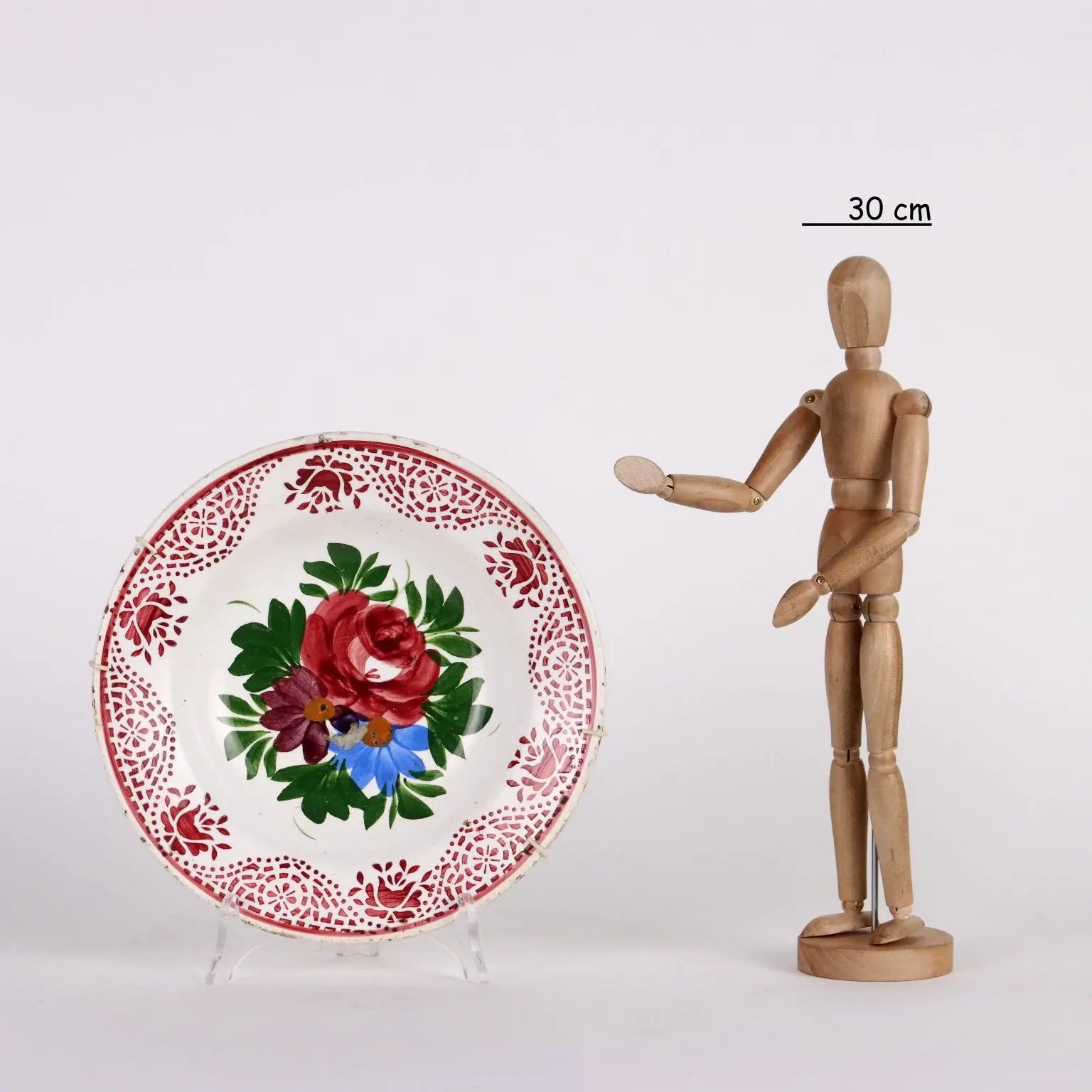 Antique Plate Majolica Ceramic France XX Century - France, Early XX Century | Antiques | Ceramics Products
