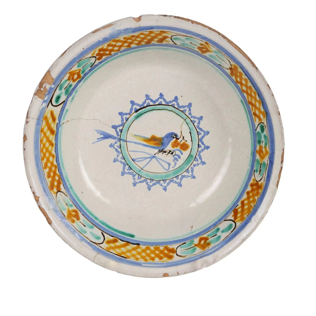 Antique Bowl Majolica of Grottaglie Italy XIX Century - Italy, First Half XIX Century | Antiques | Ceramics Products