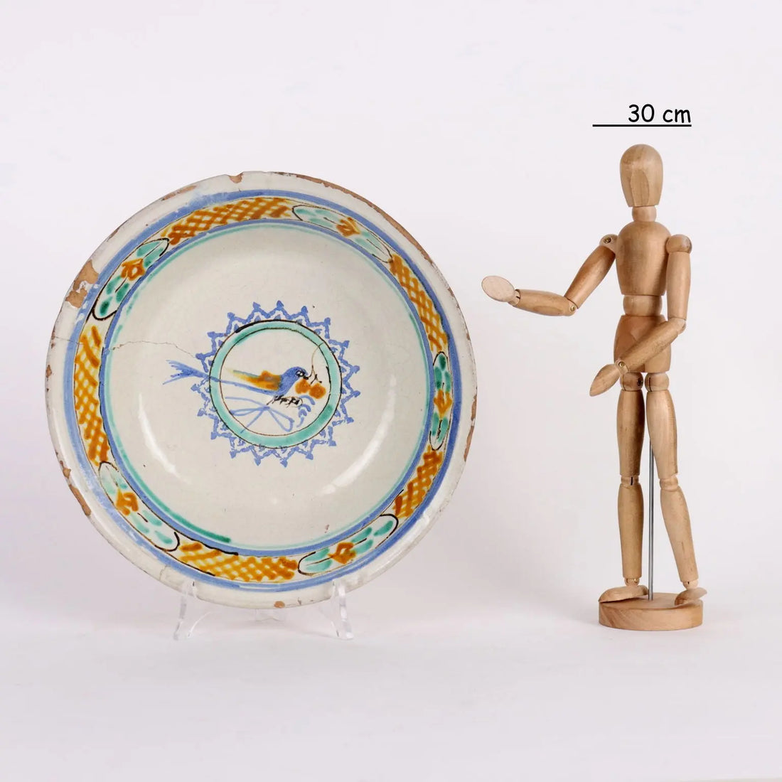 Antique Bowl Majolica of Grottaglie Italy XIX Century - Italy, First Half XIX Century | Antiques | Ceramics Products