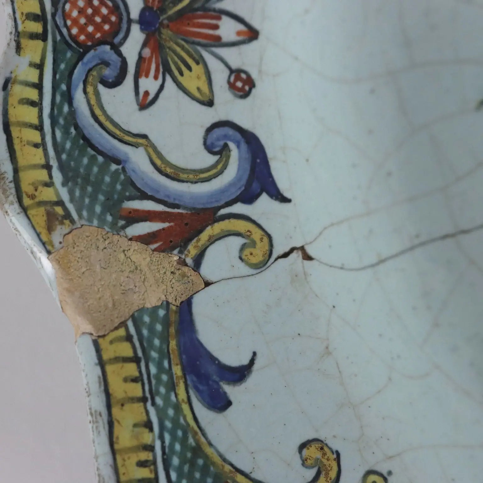 Antique Plate Rouen's Majolica France Mid XIX Century - France, Mid XIX Century | Antiques | Ceramics Products