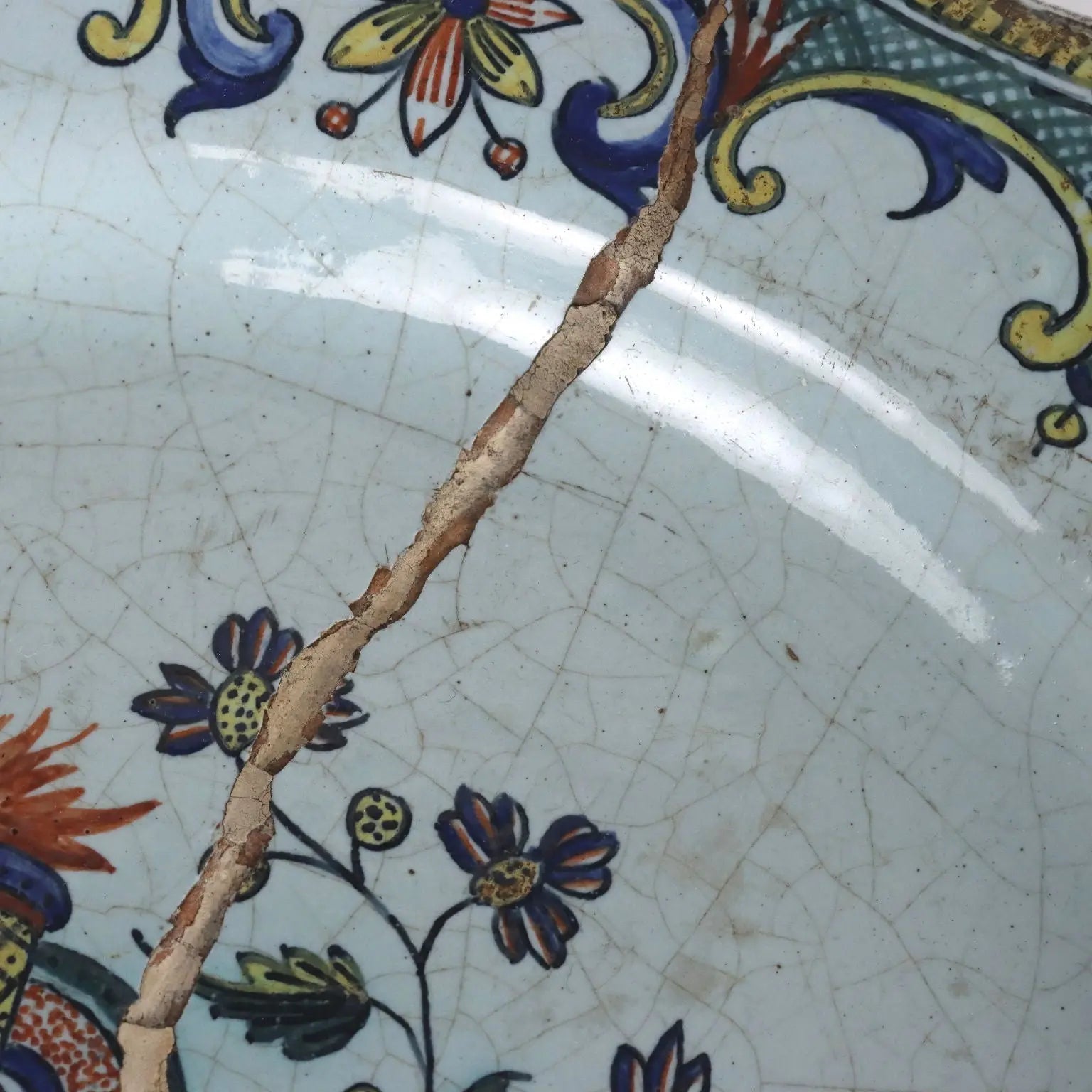 Antique Plate Rouen's Majolica France Mid XIX Century - France, Mid XIX Century | Antiques | Ceramics Products