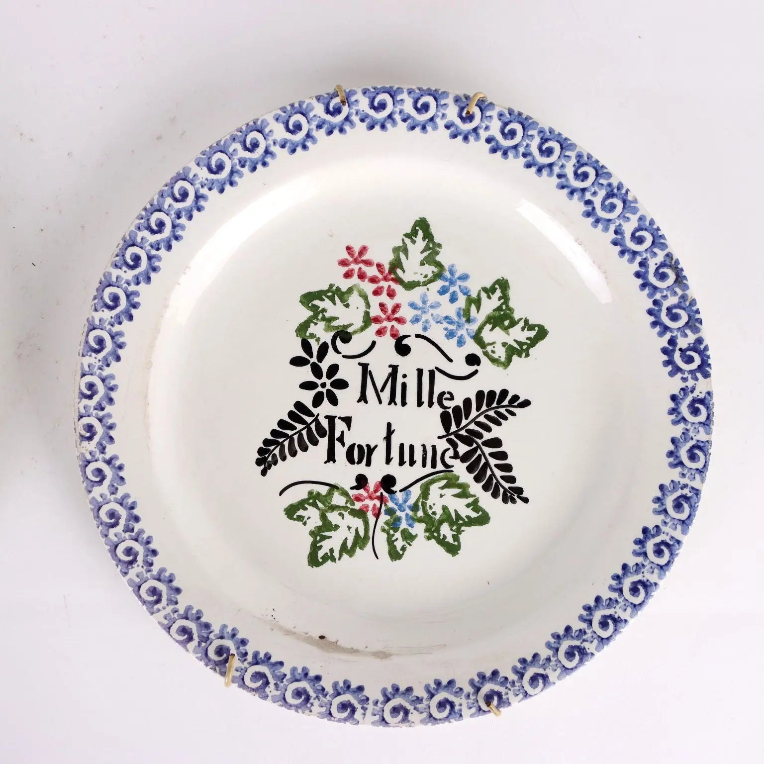 Group of 6 Antique Plates Majolica Northern Italy XIX Century - Northern Italy, Late XIX Century | Antiques | Ceramics Products